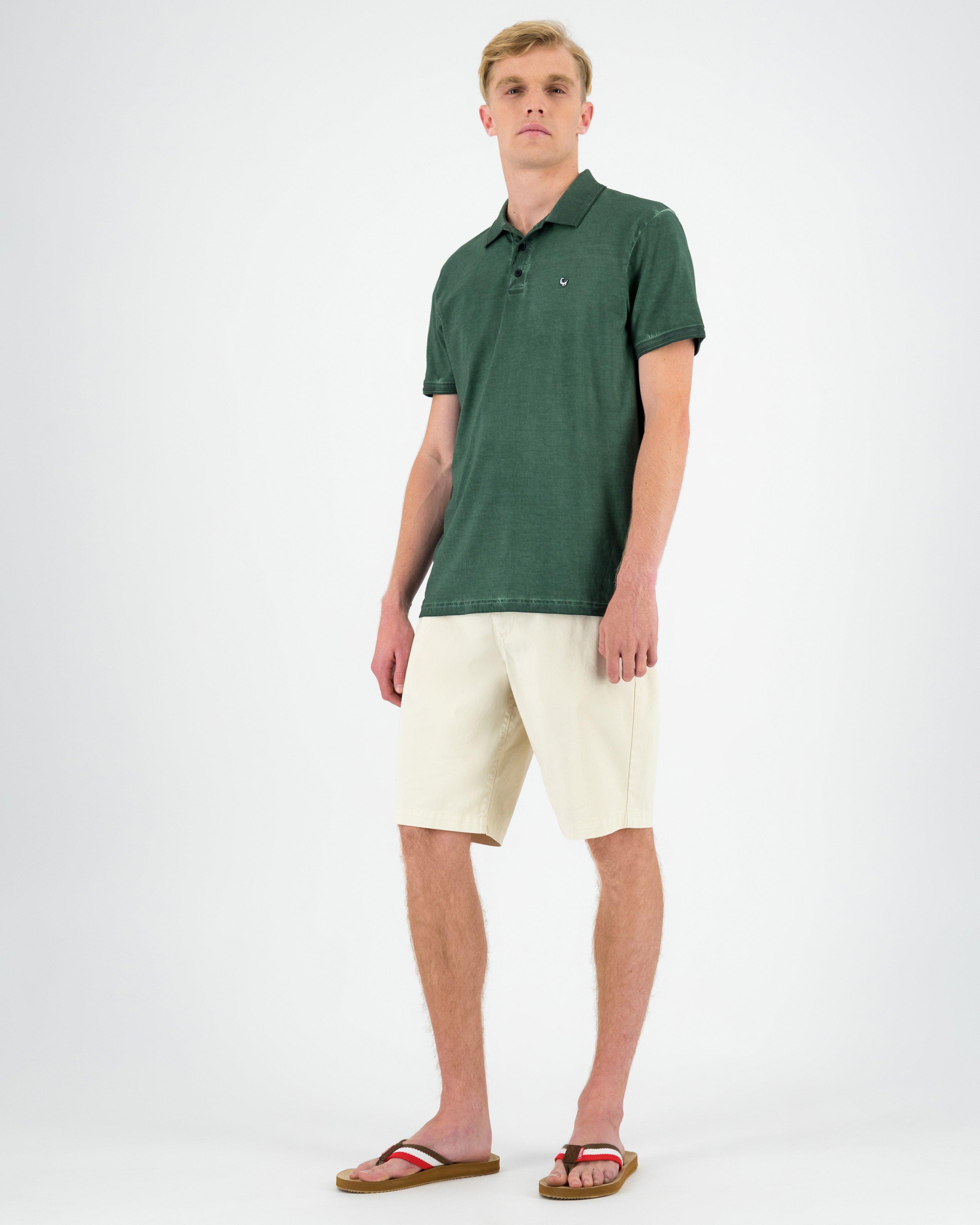 Old Khaki Men’s Rio Pigment Cotton Golfer -  Fatigue