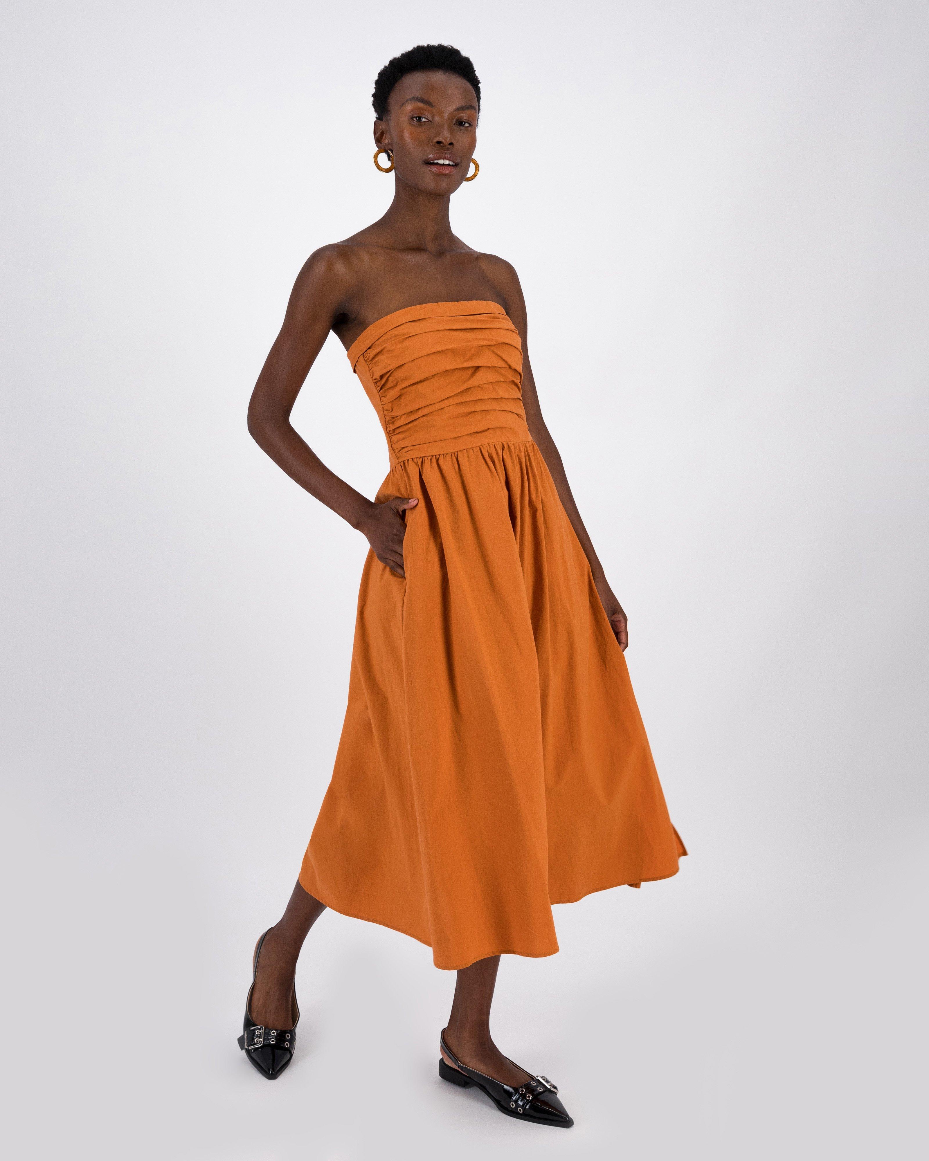 Valery Strapless Dress - Poetry Clothing Store
