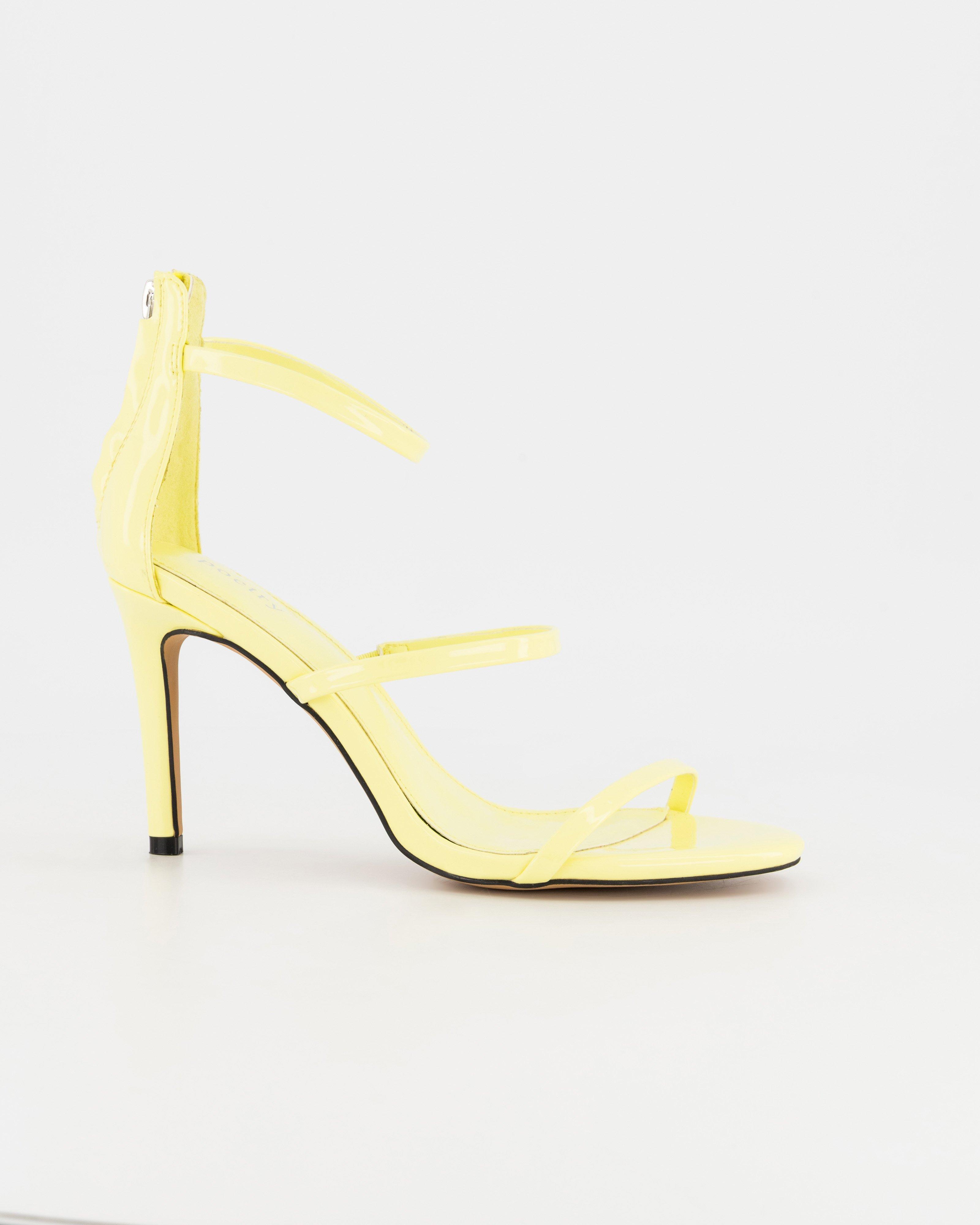 Louise Patent Strappy Heel - Poetry Clothing Store