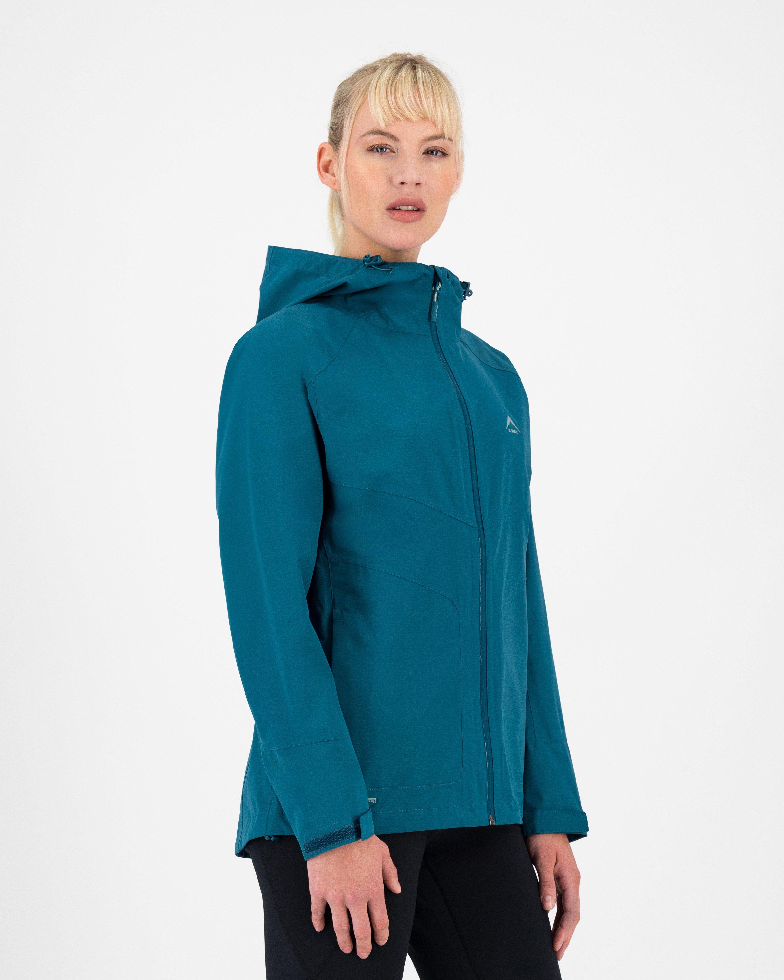 K-Way Women’s Ash Waterproof Tech Jacket -  Teal
