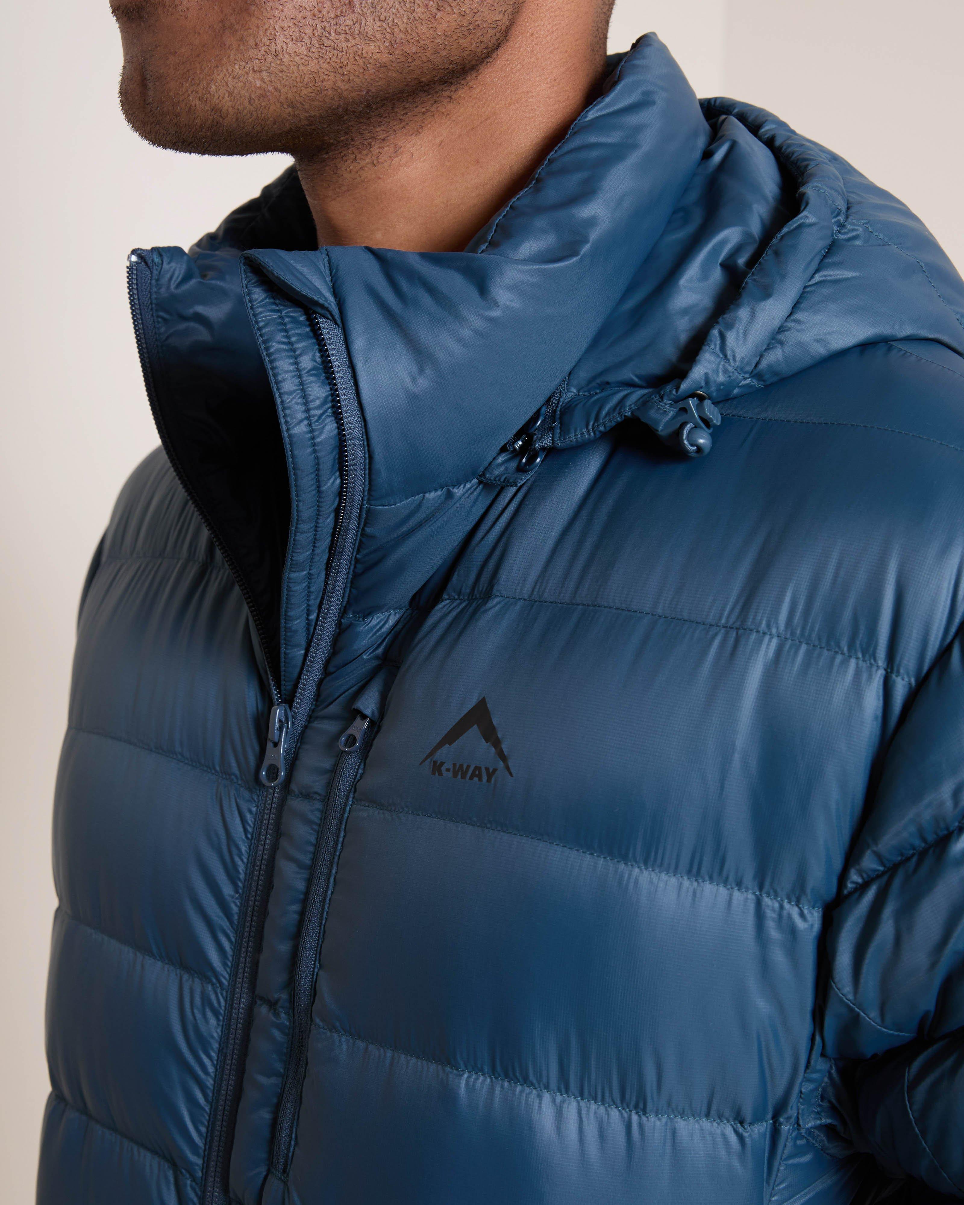 K-Way Men's Logan Down Hooded Puffer Jacket | Cape Union Mart