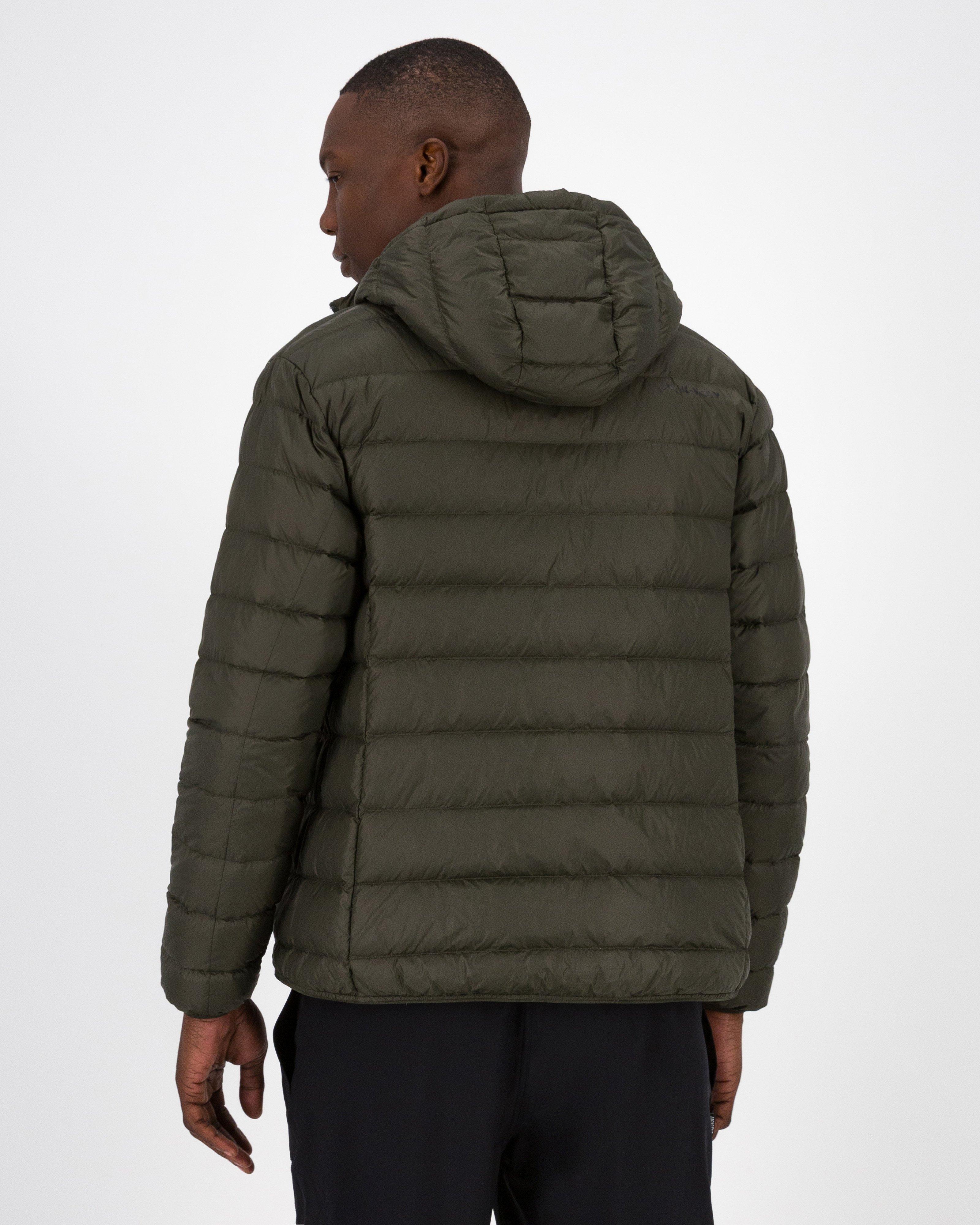 K-Way Men&rsquo;s Logan Down Hooded Puffer Jacket