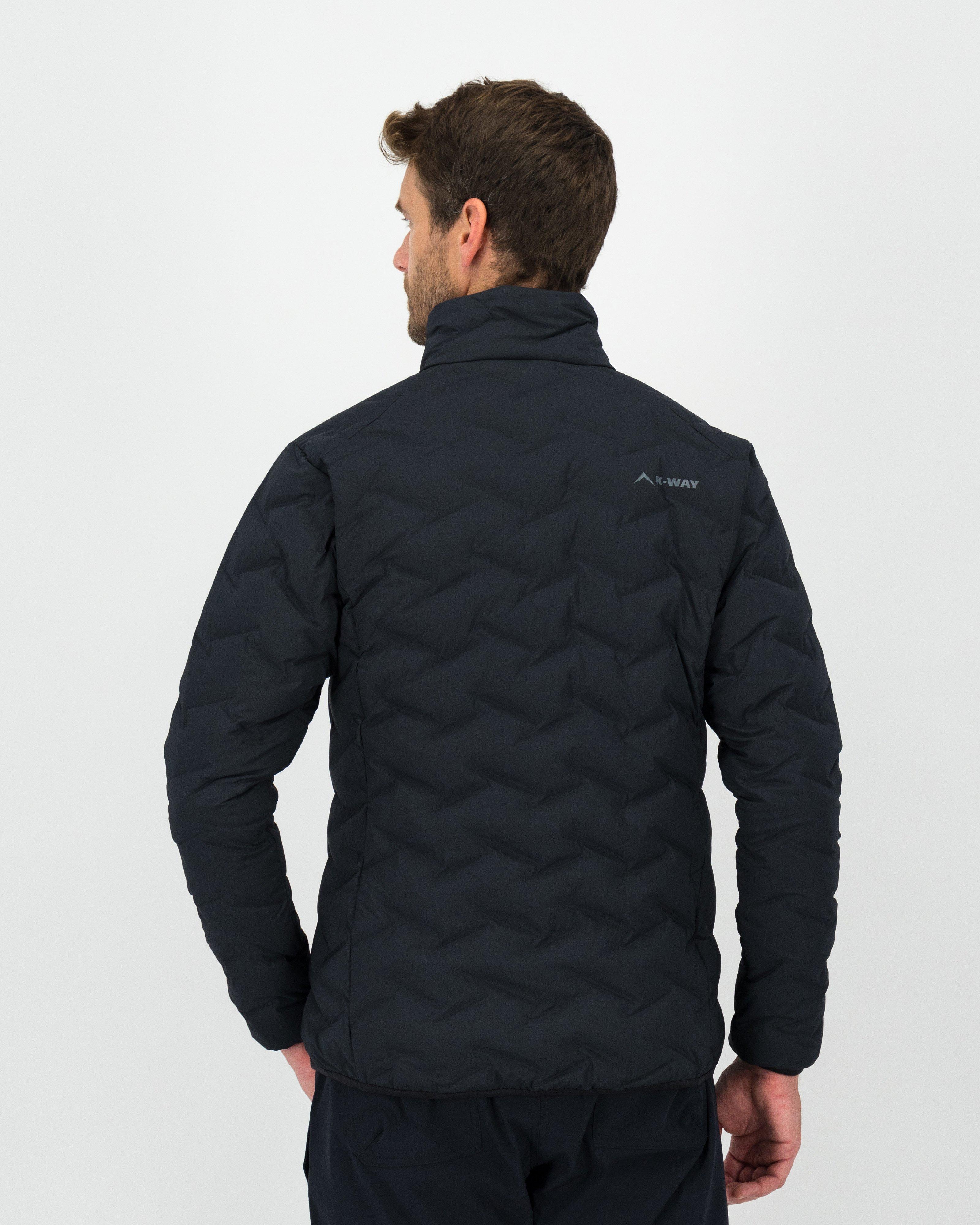K-Way Men’s Makalu 2.0 Down Puffer Jacket -  Black