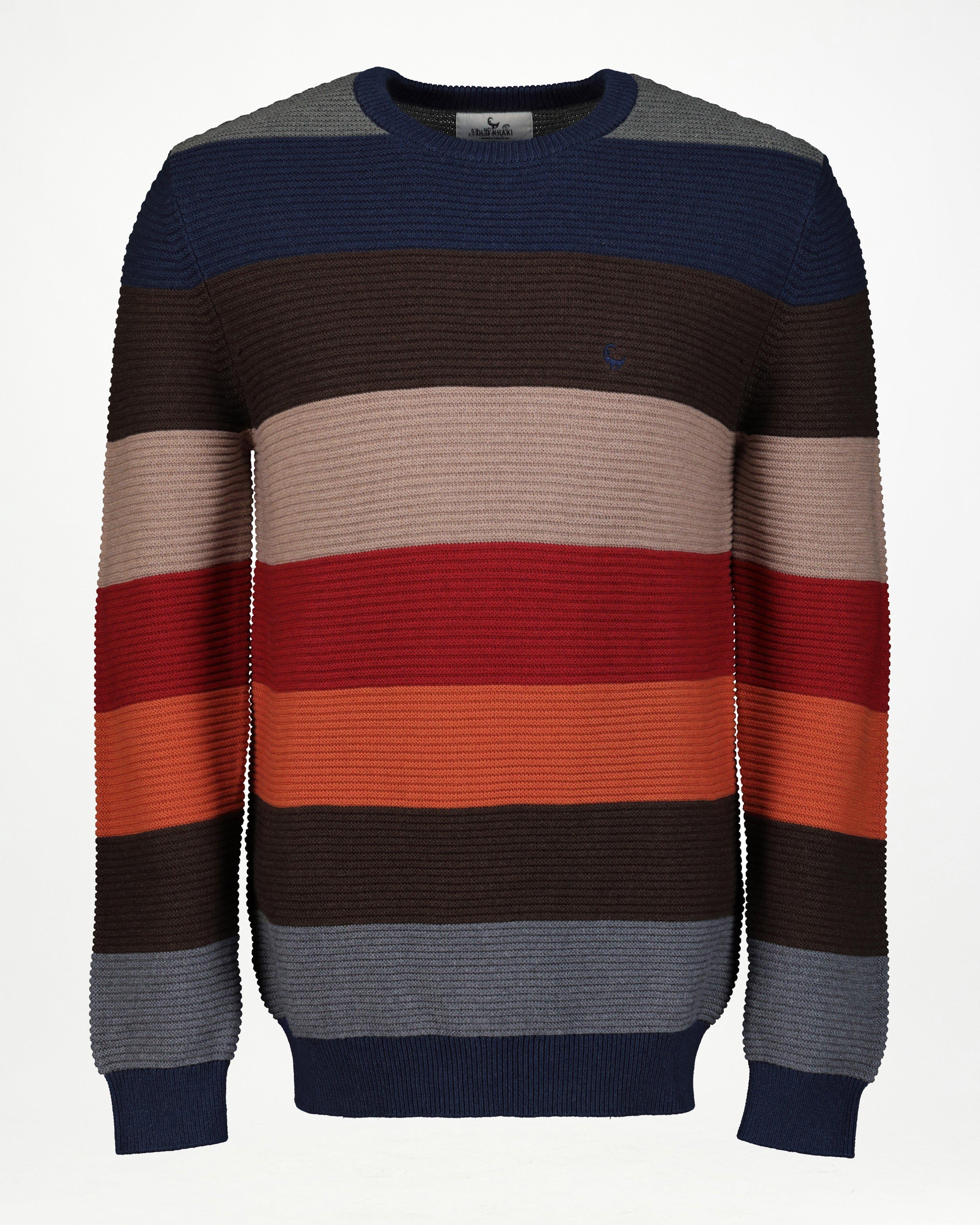 5110268 Khaki Crew Neck Jumper main image 0