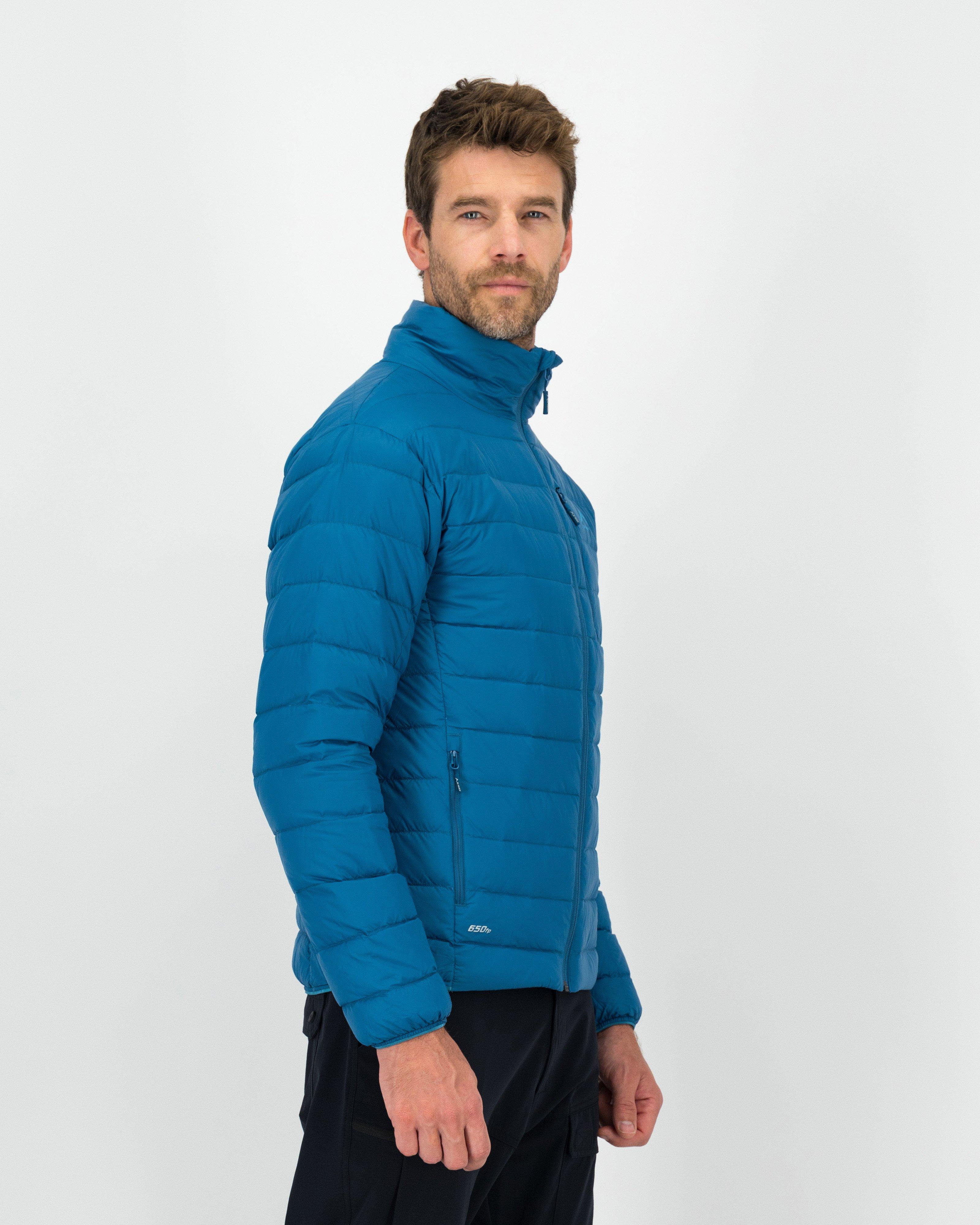 K-Way Men’s Logan Down Puffer Jacket -  Pacific