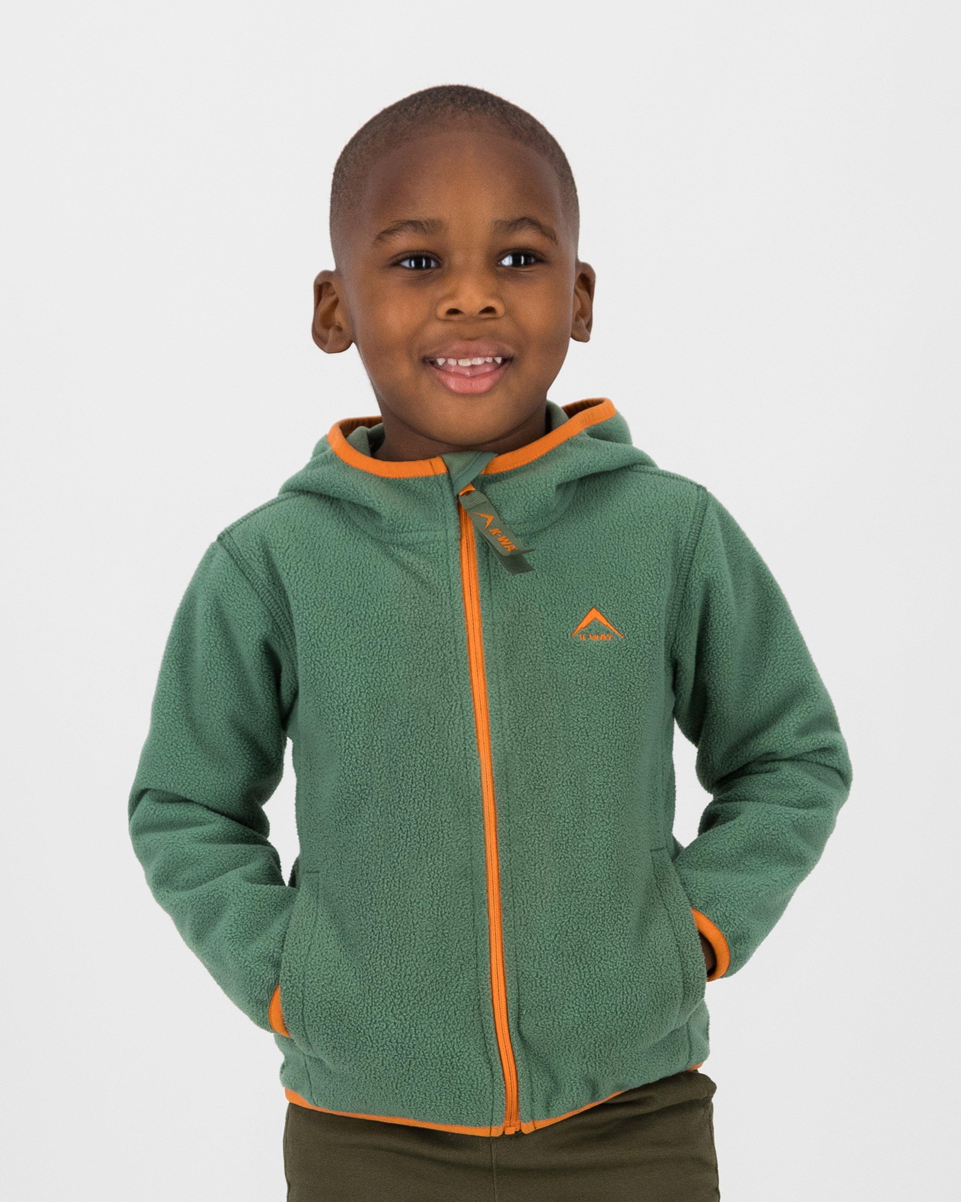 K-Way Kids Oliver Water Repellent Fleece Jacket -  Sage