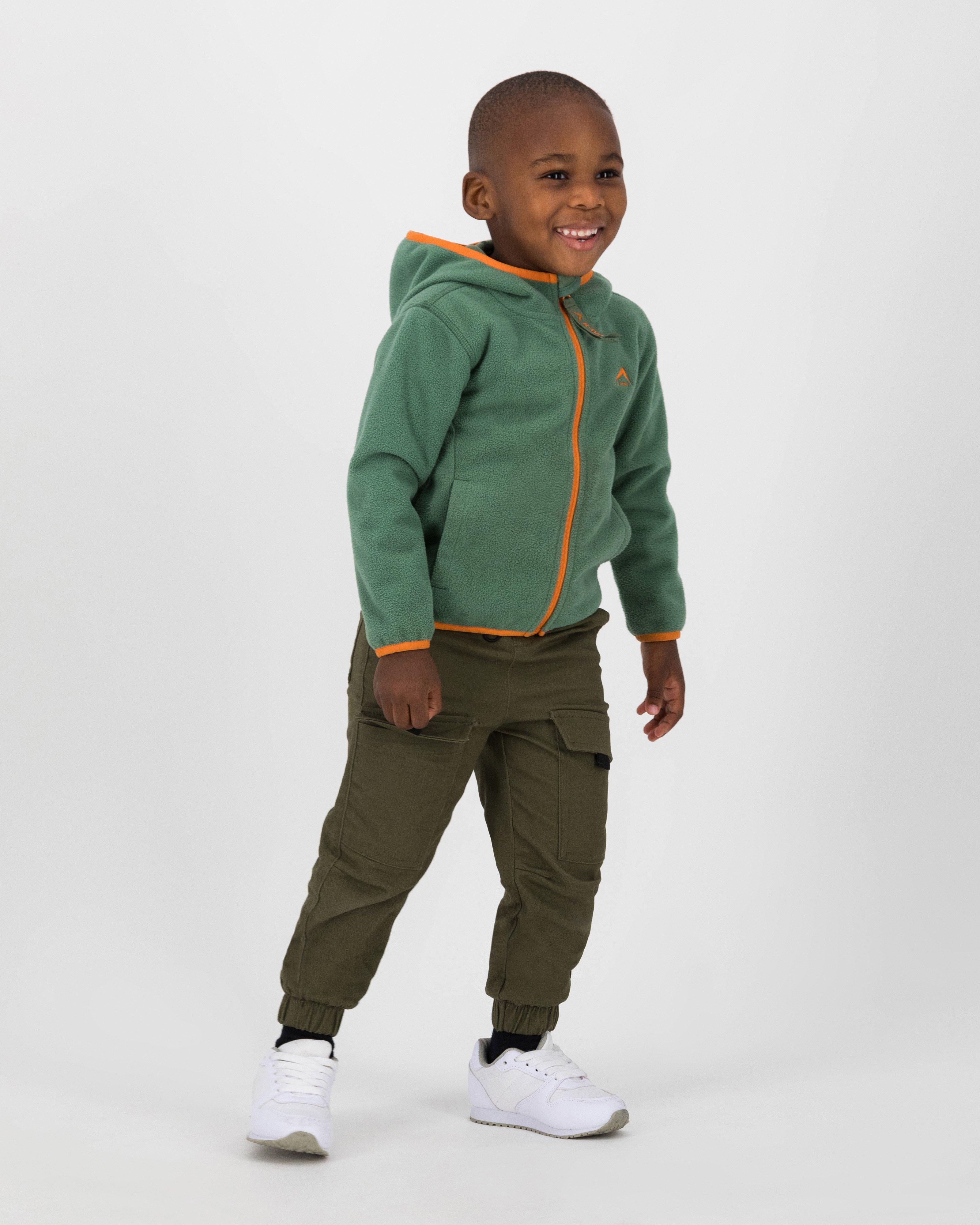 K-Way Kids Oliver Water Repellent Fleece Jacket -  Sage