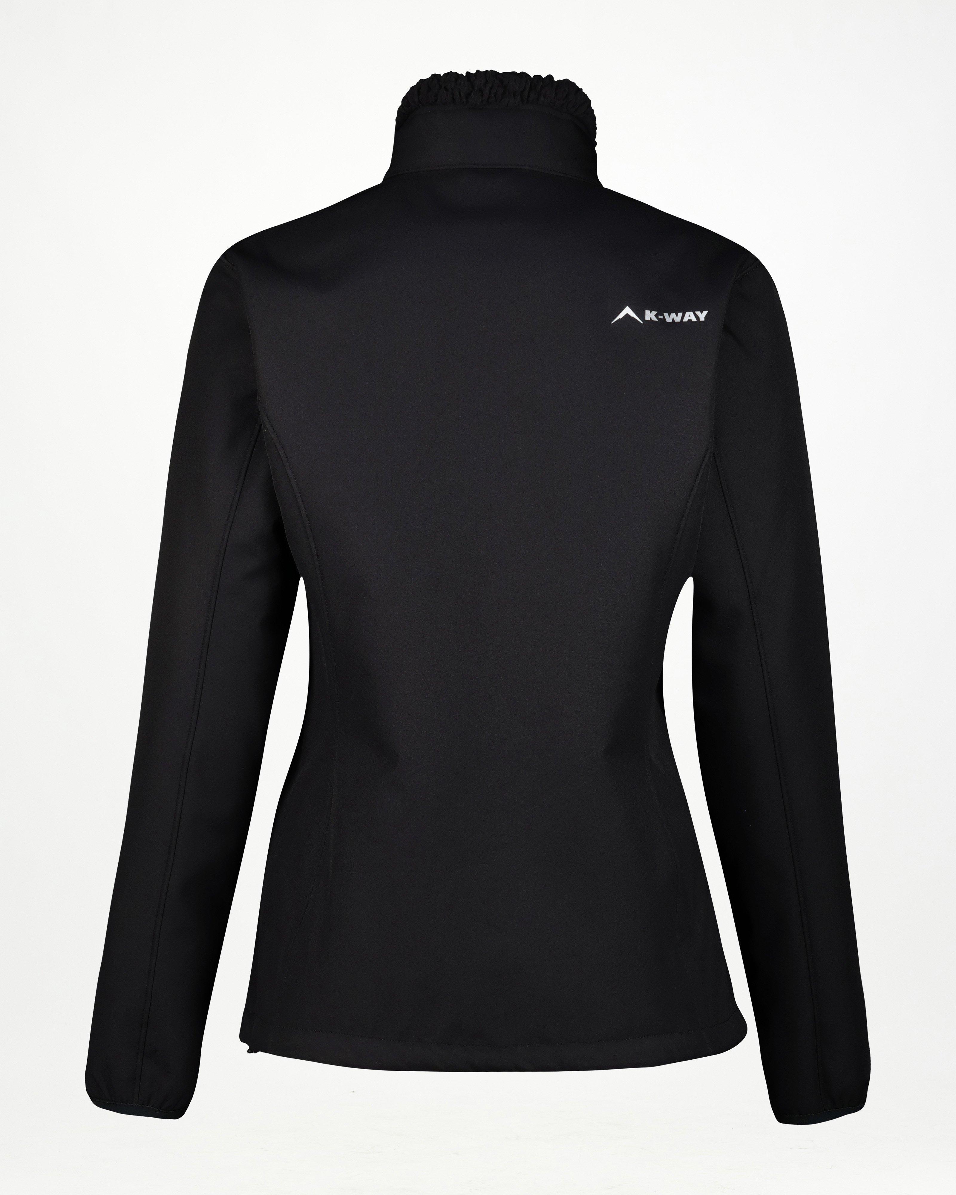 K-Way Women’s Mara Softshell Jacket  -  Black