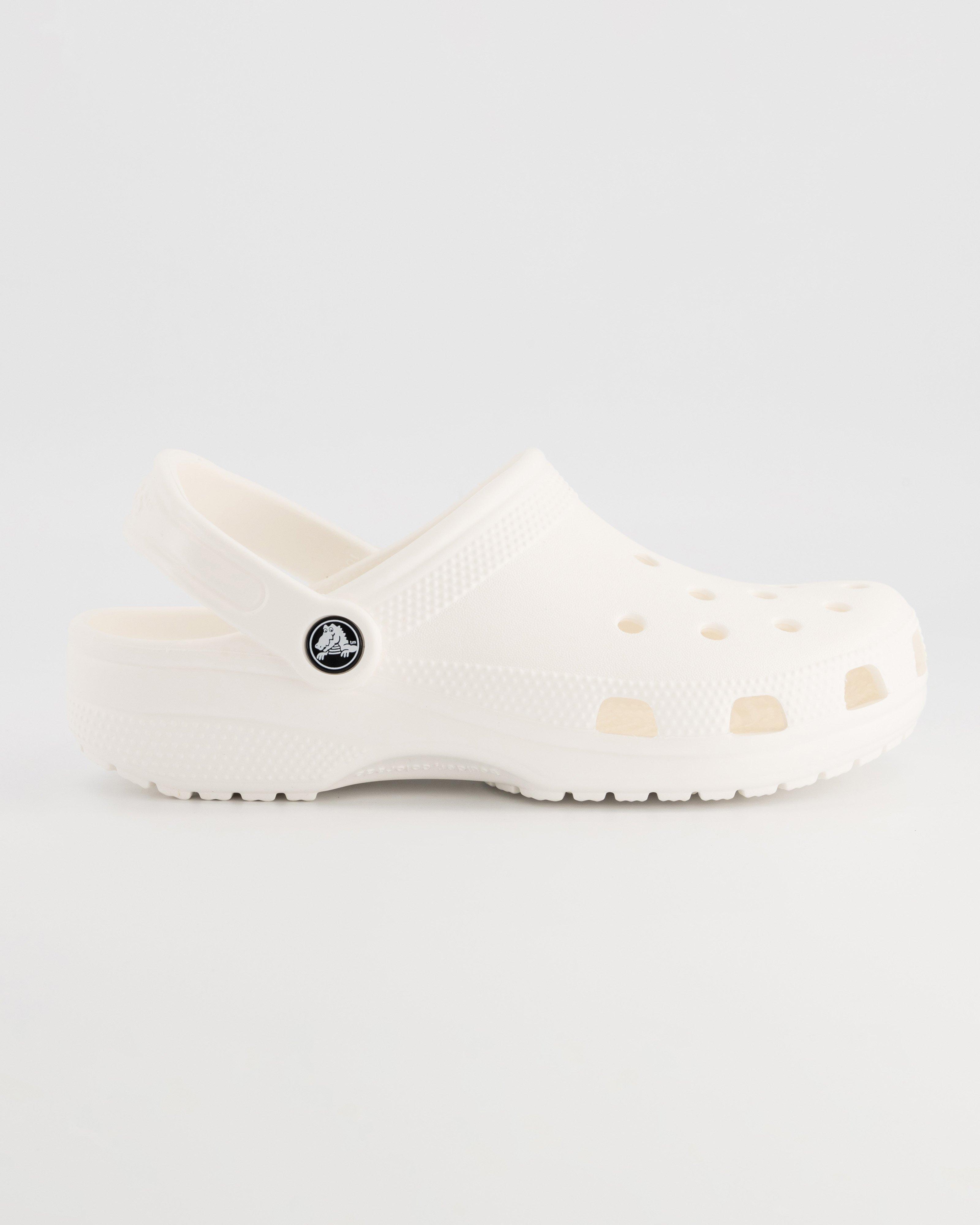 Unisex Crocs Classic Clog -  White