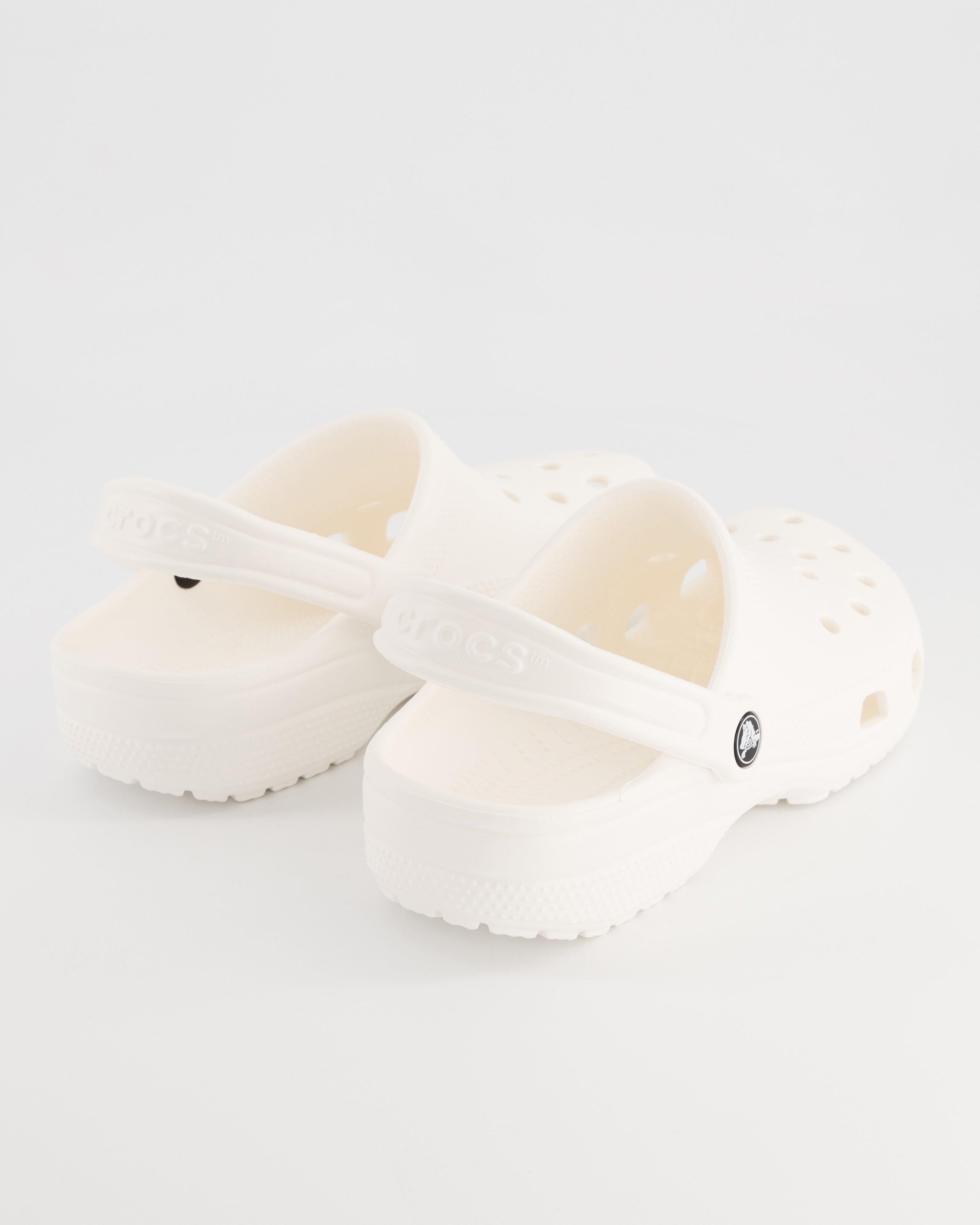 Unisex Crocs Classic Clog -  White