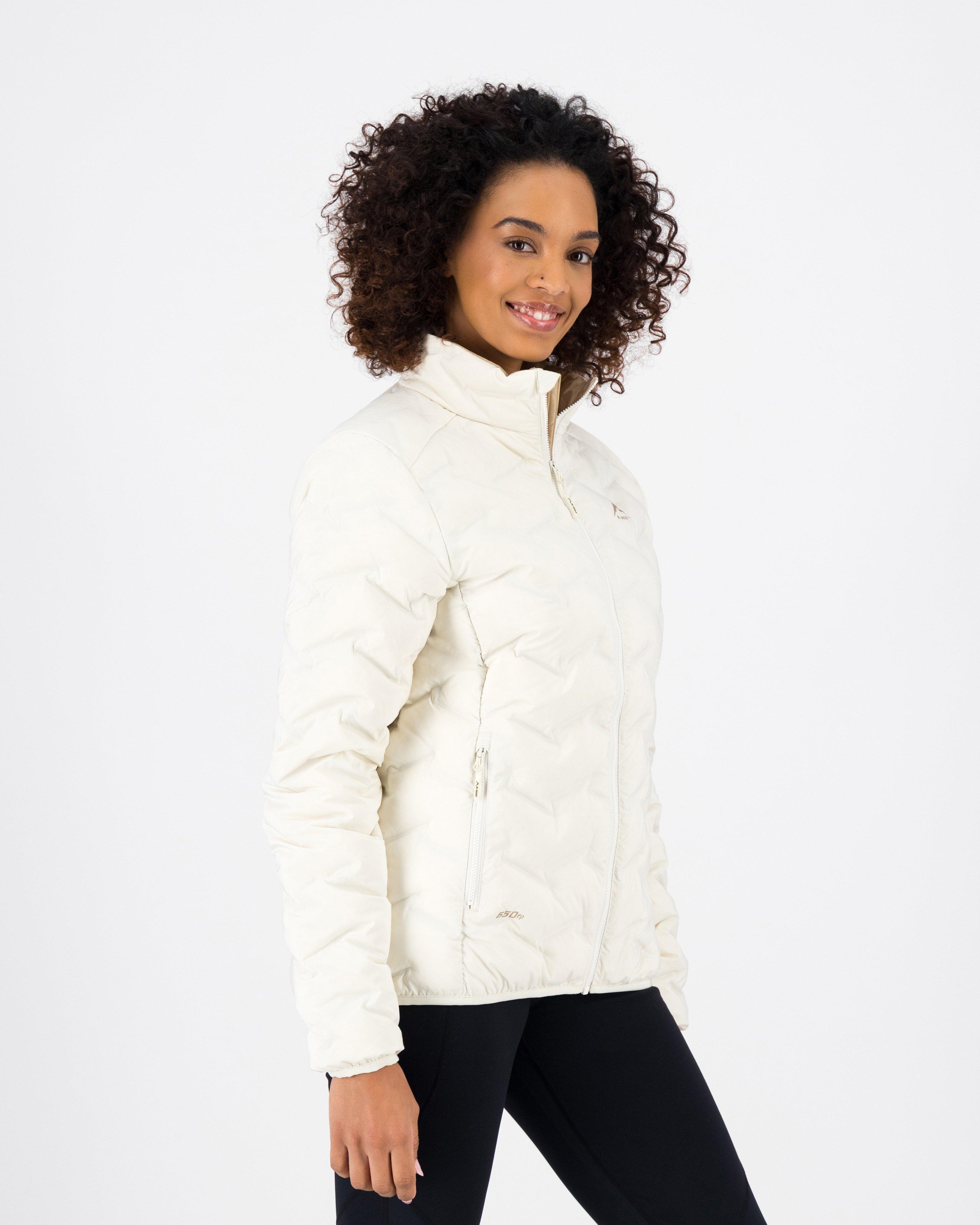 K-Way Women’s Addo Down Puffer Jacket -  Milk