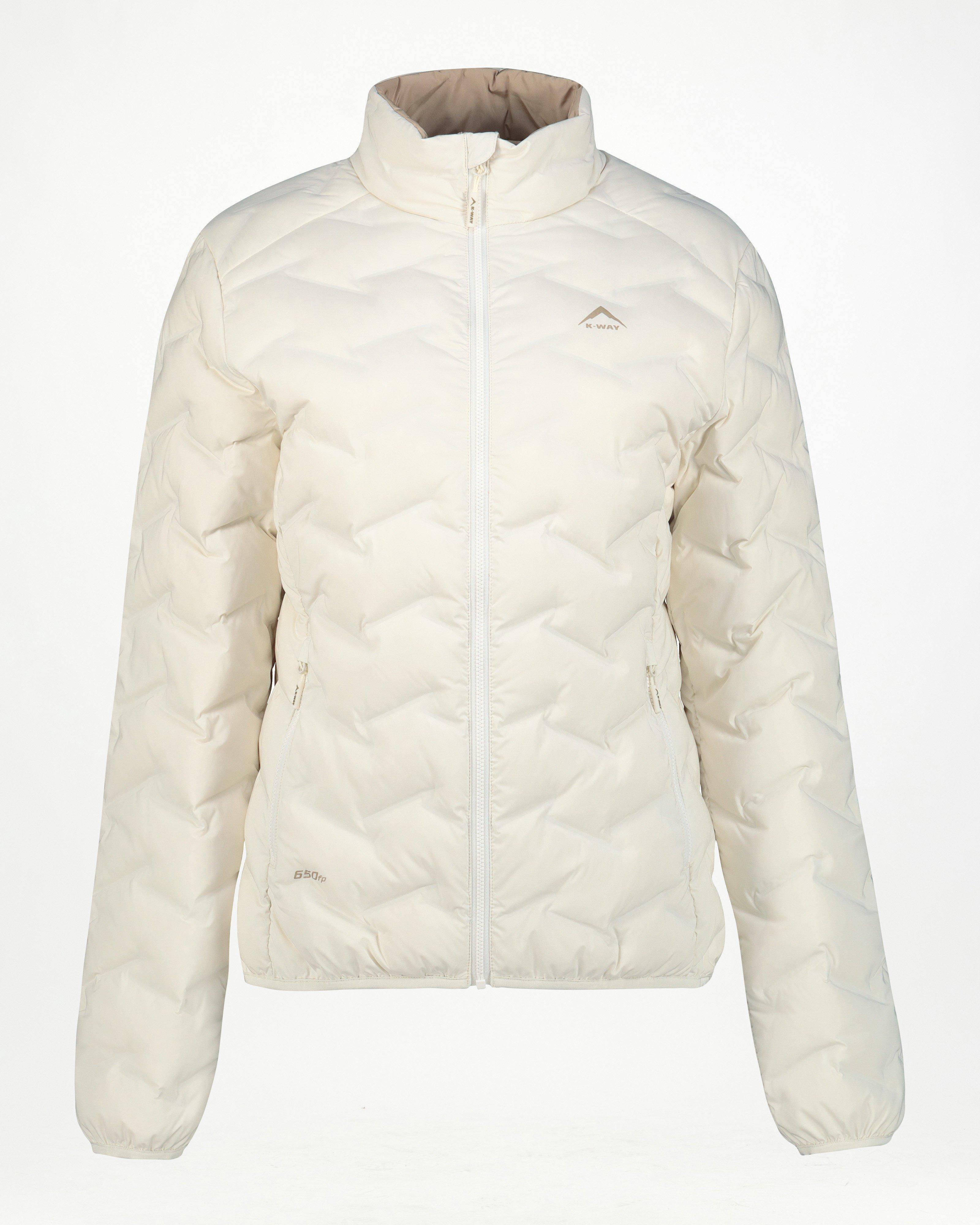 K-Way Women’s Addo Down Puffer Jacket -  Milk