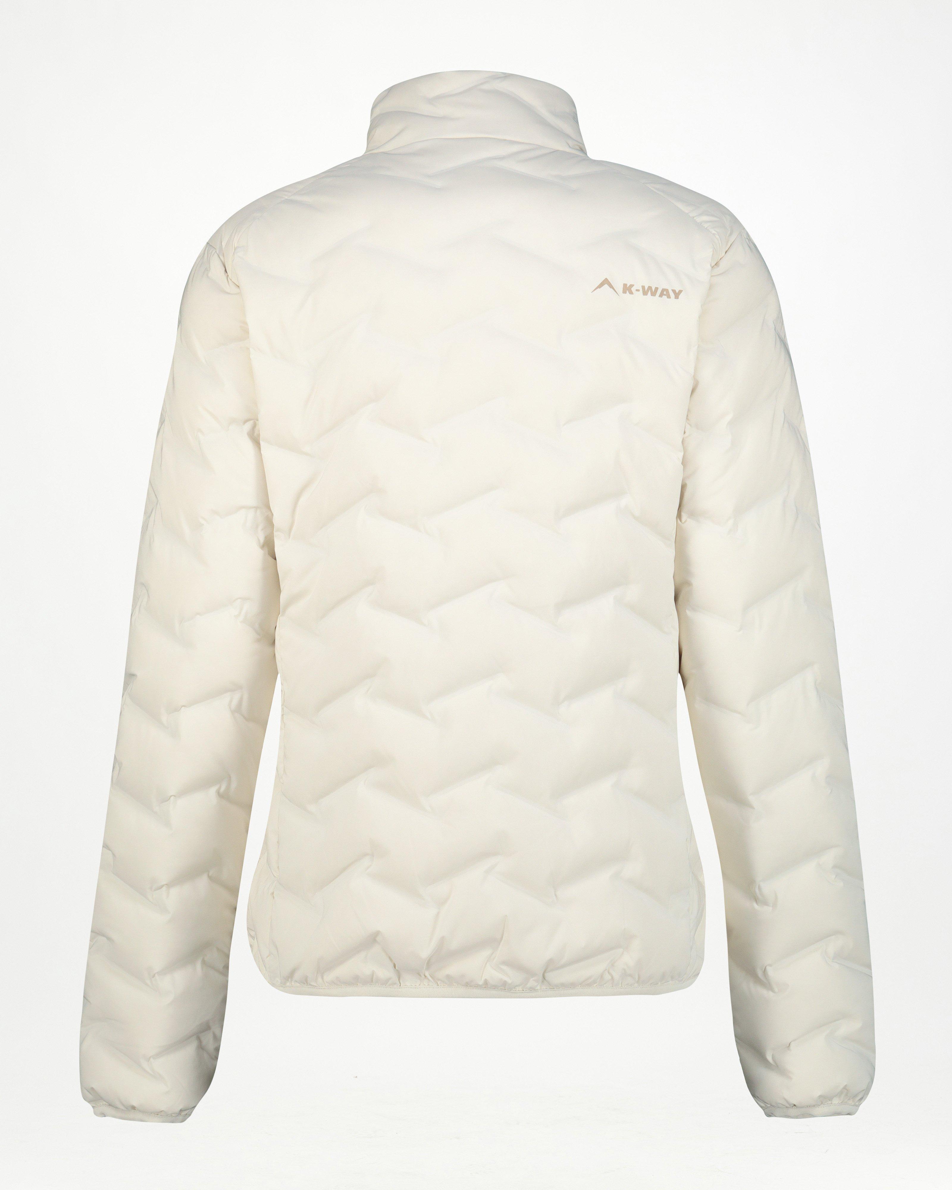 K-Way Women’s Addo Down Puffer Jacket -  Milk