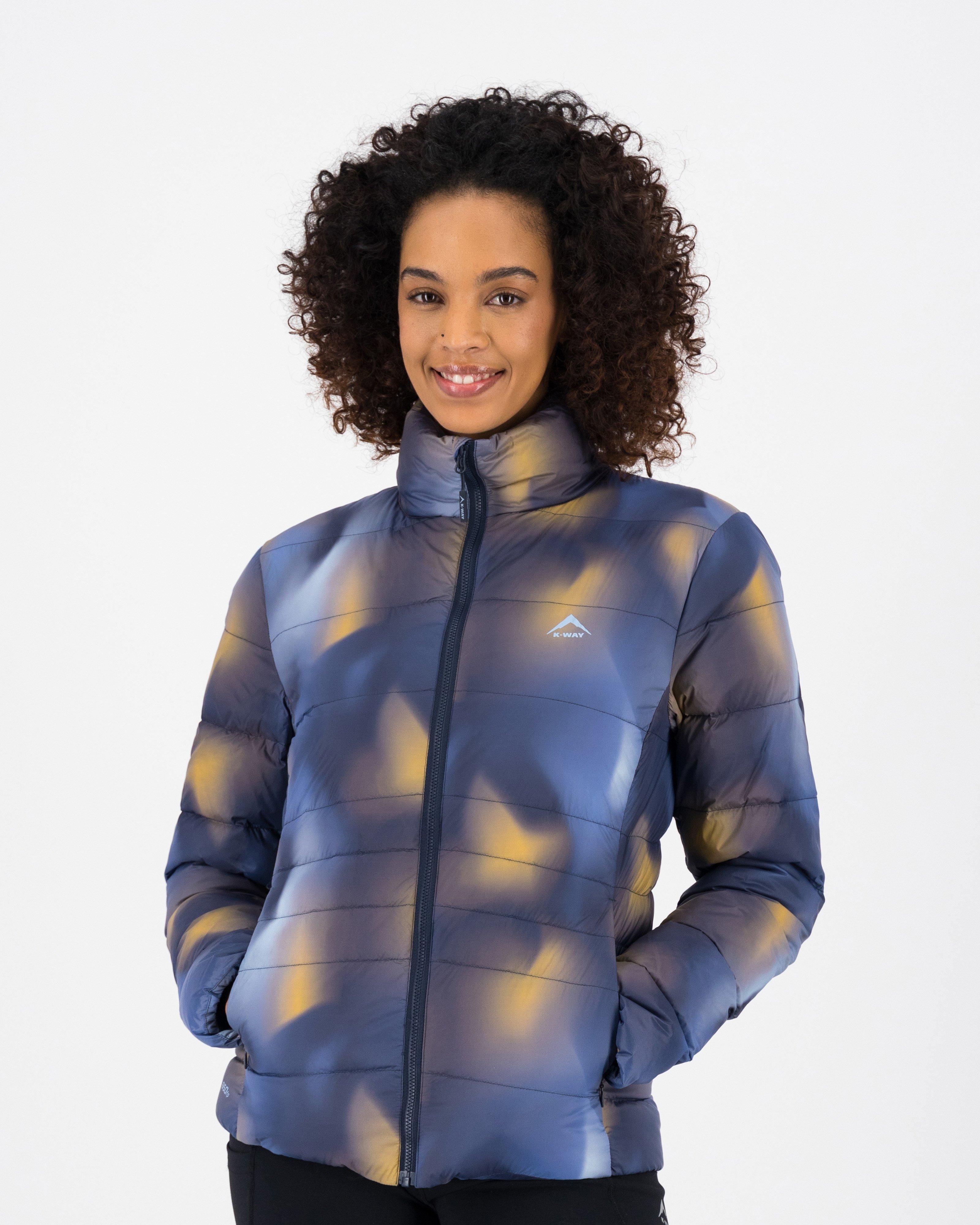 K-Way Women’s Lea Down Puffer Jacket -  Blue