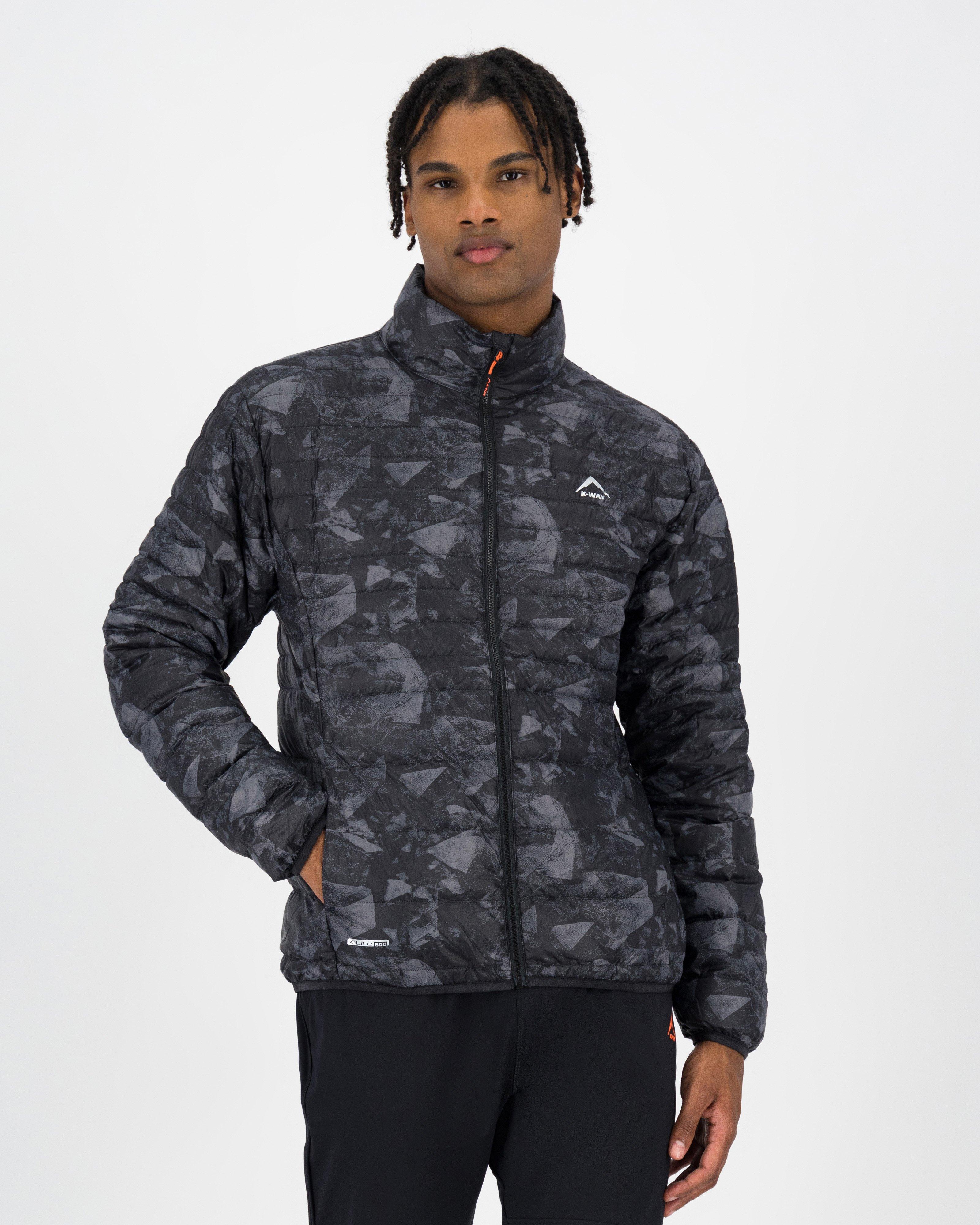 K-Way Men’s K-Lite Printed Down Puffer Jacket -  Assorted