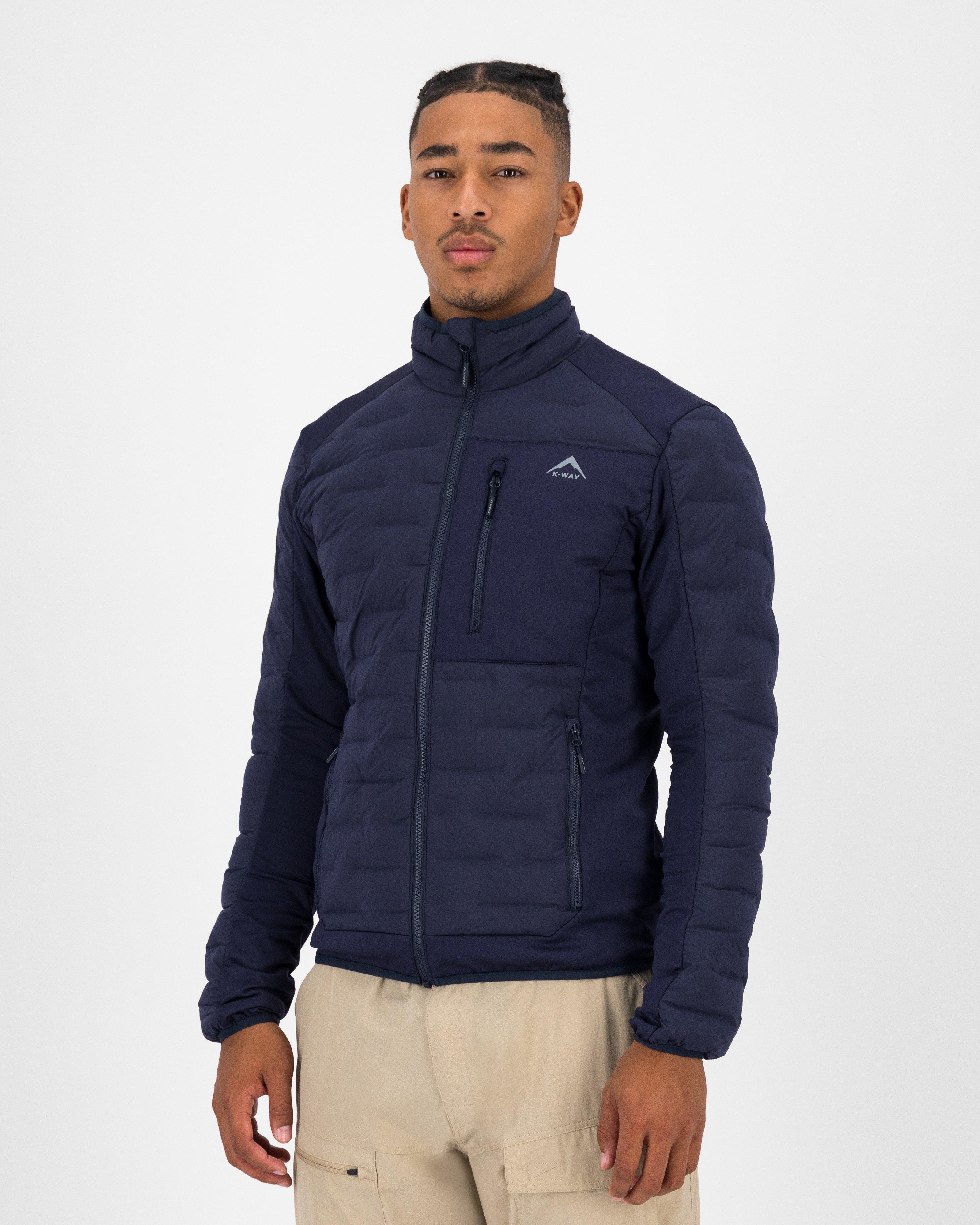 K-Way Men’s Trek Eco Hybrid Jacket -  Navy