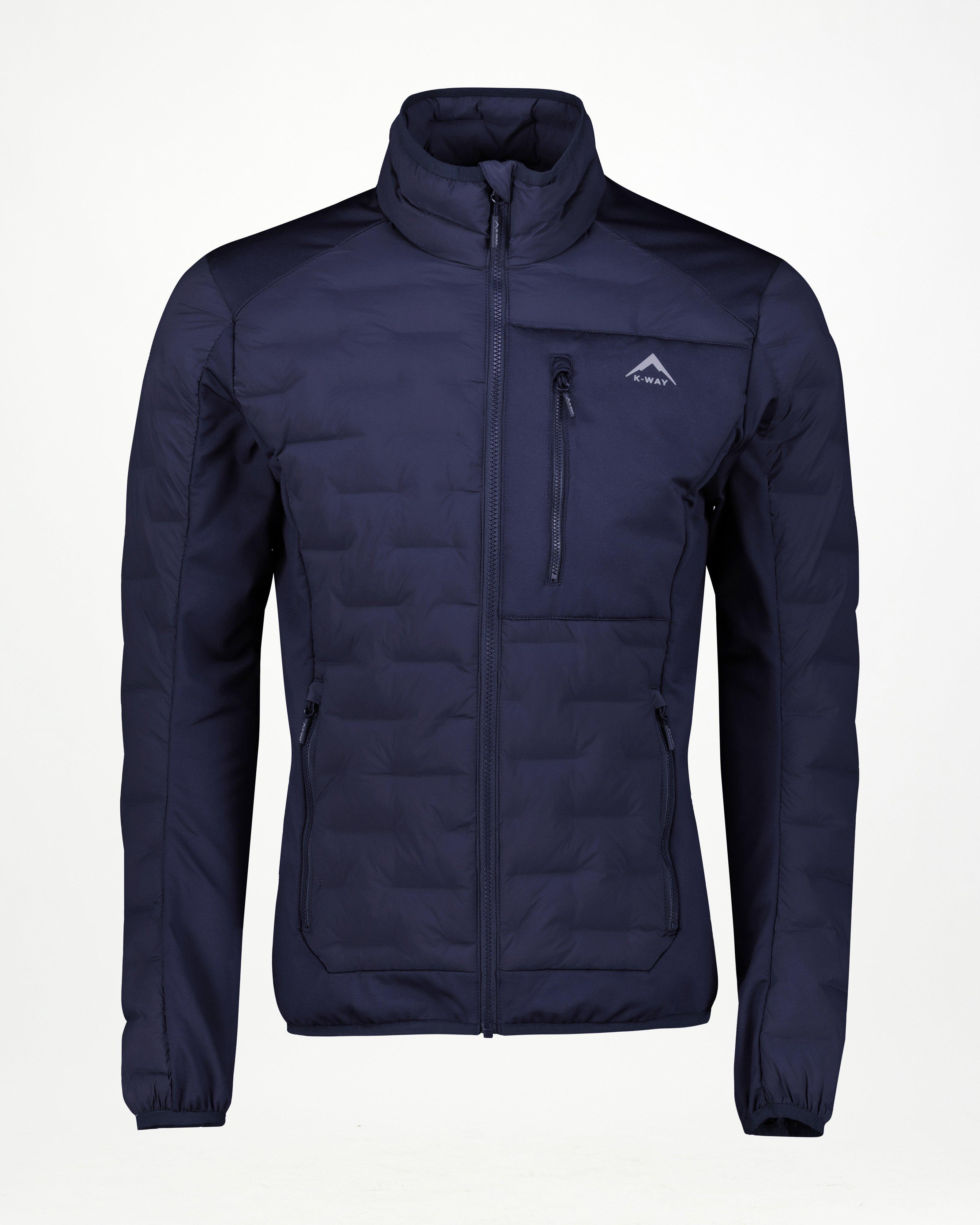 K-Way Men’s Trek Eco Hybrid Jacket -  Navy