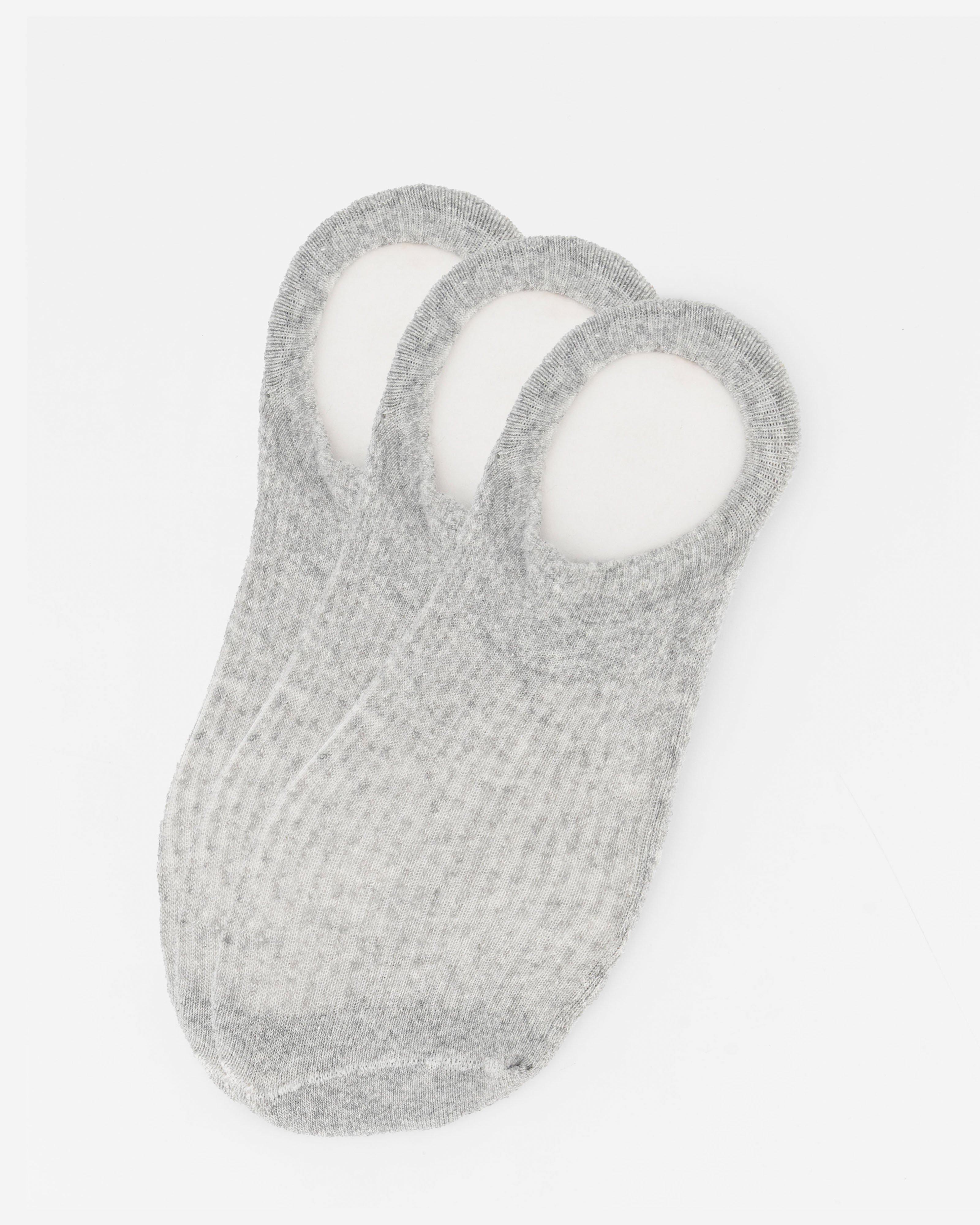 The K-Way Elements Secret Socks - 3 Pack -  Grey