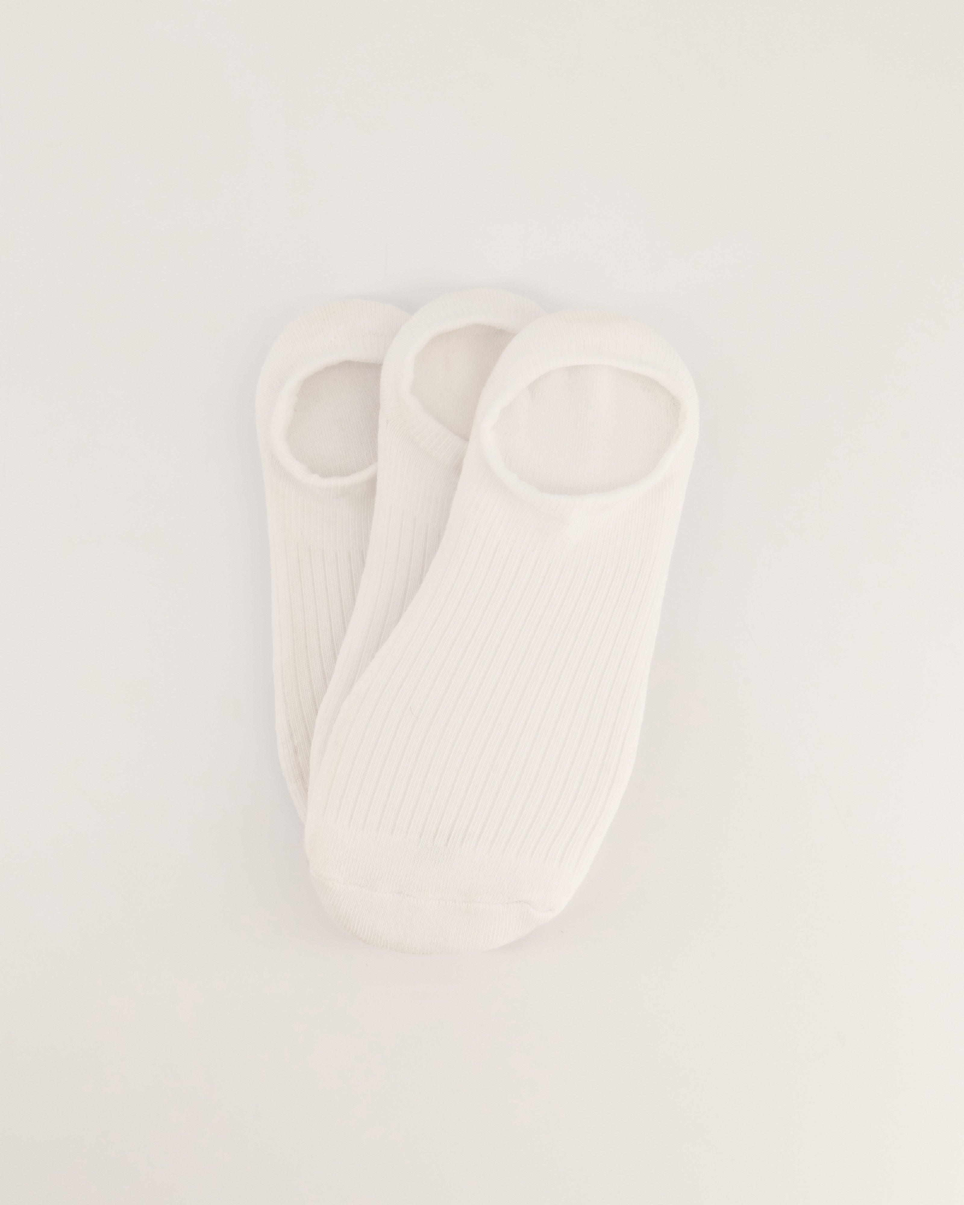 The K-Way Elements Secret Socks - 3 Pack -  White