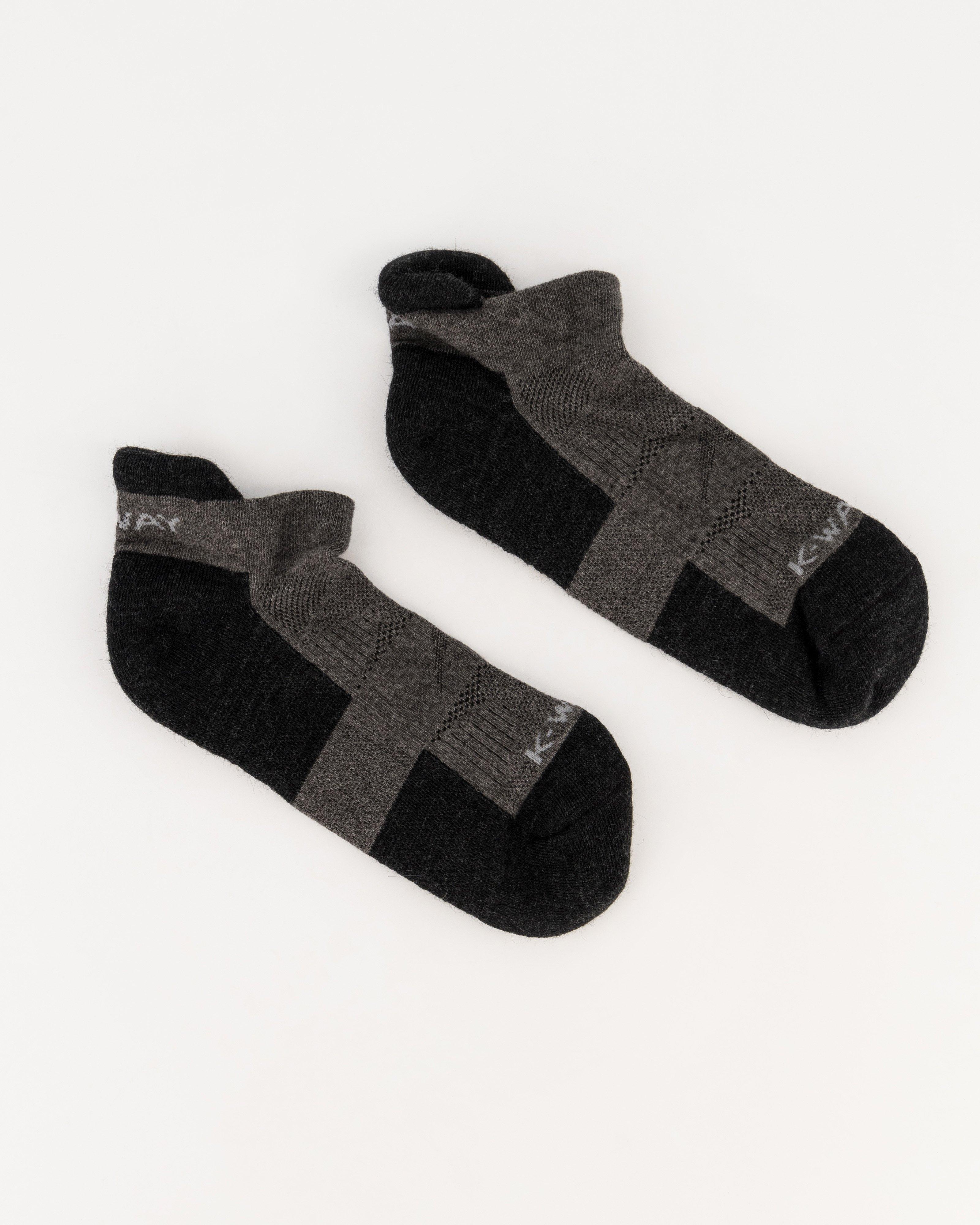 K-Way Mohair Active Socks -  Grey
