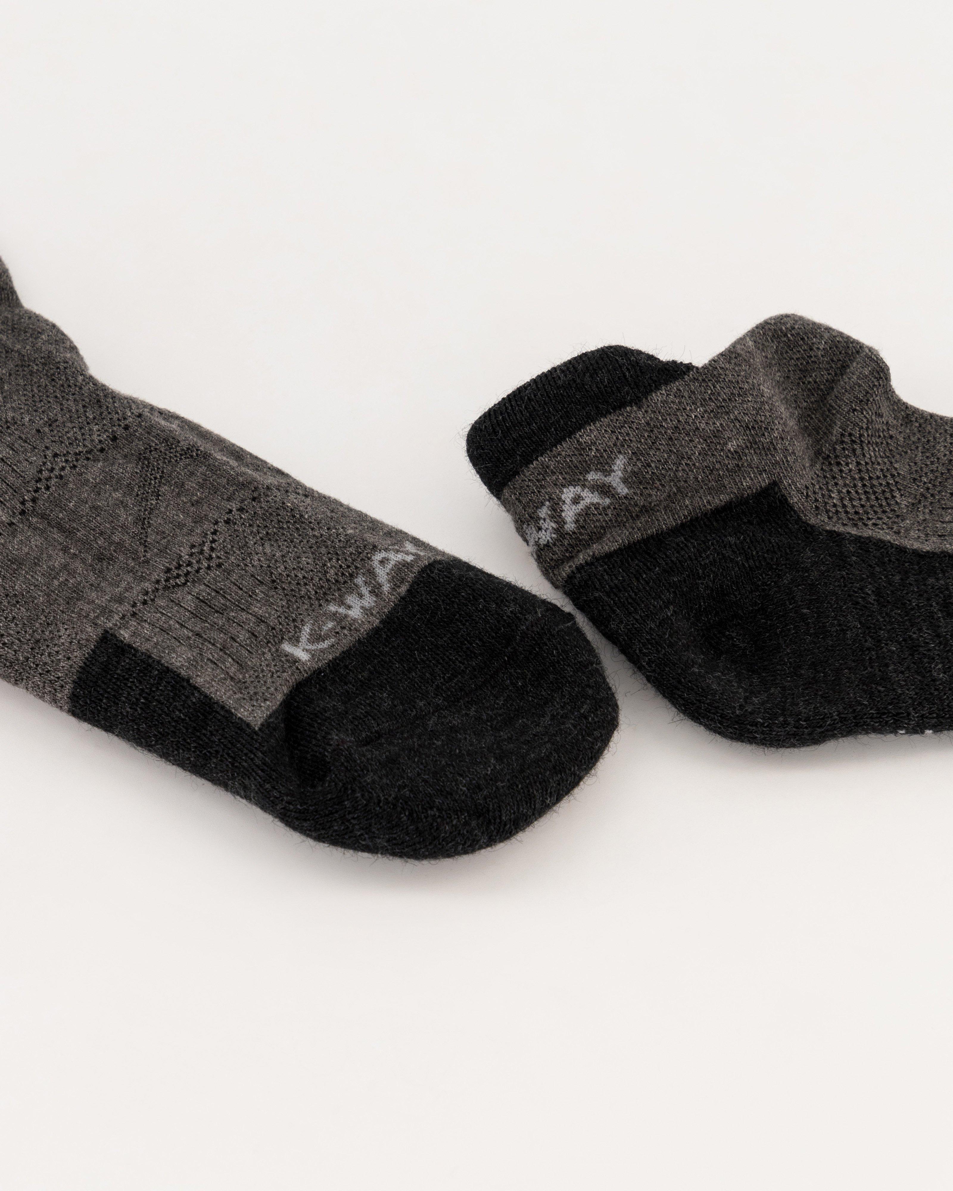 K-Way Mohair Active Socks -  Grey