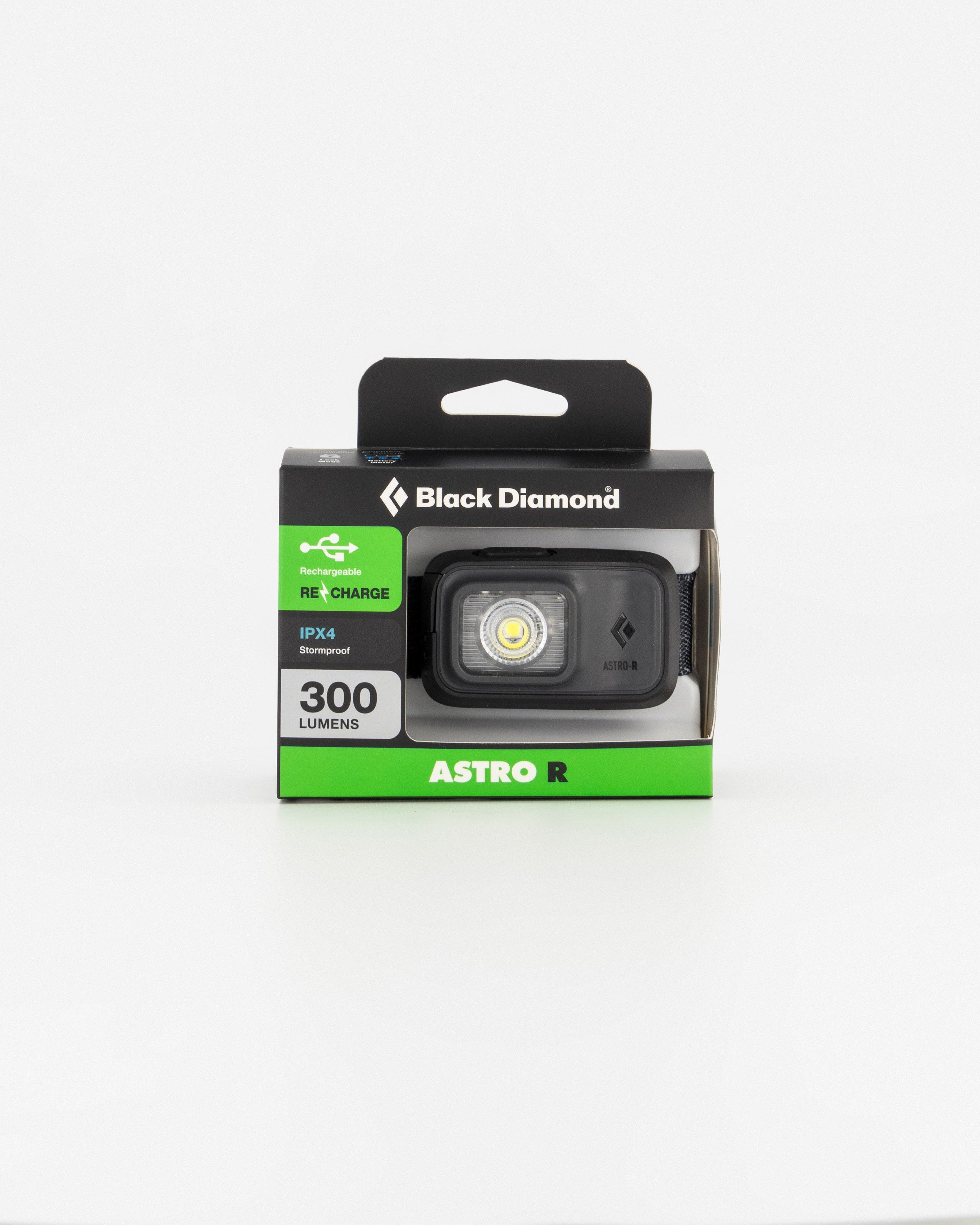 Black Diamond Astro 300-R Series Headlamp -  Graphite