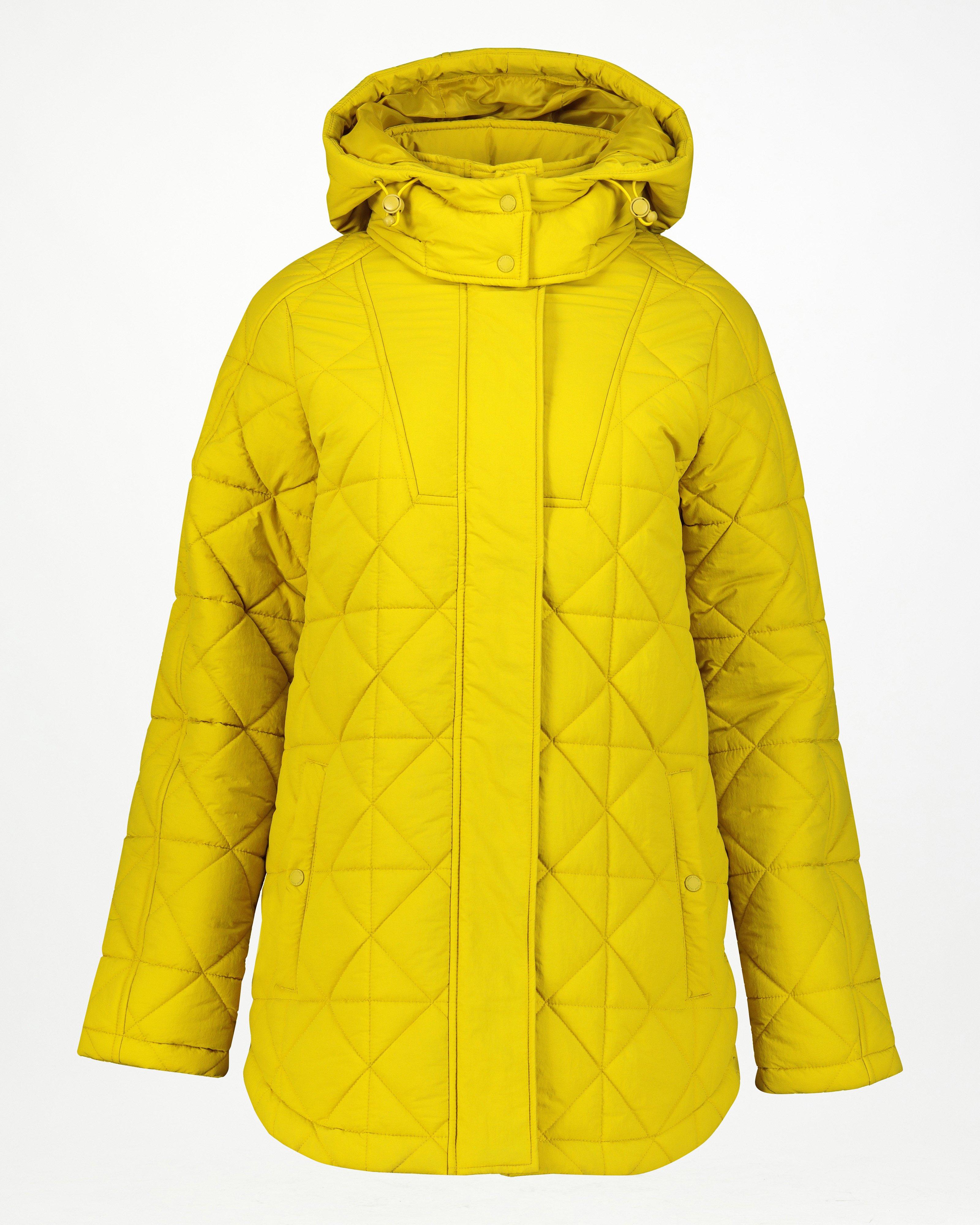 Rare Earth Women’s Pia Quilted Utility Jacket -  Chartreuse