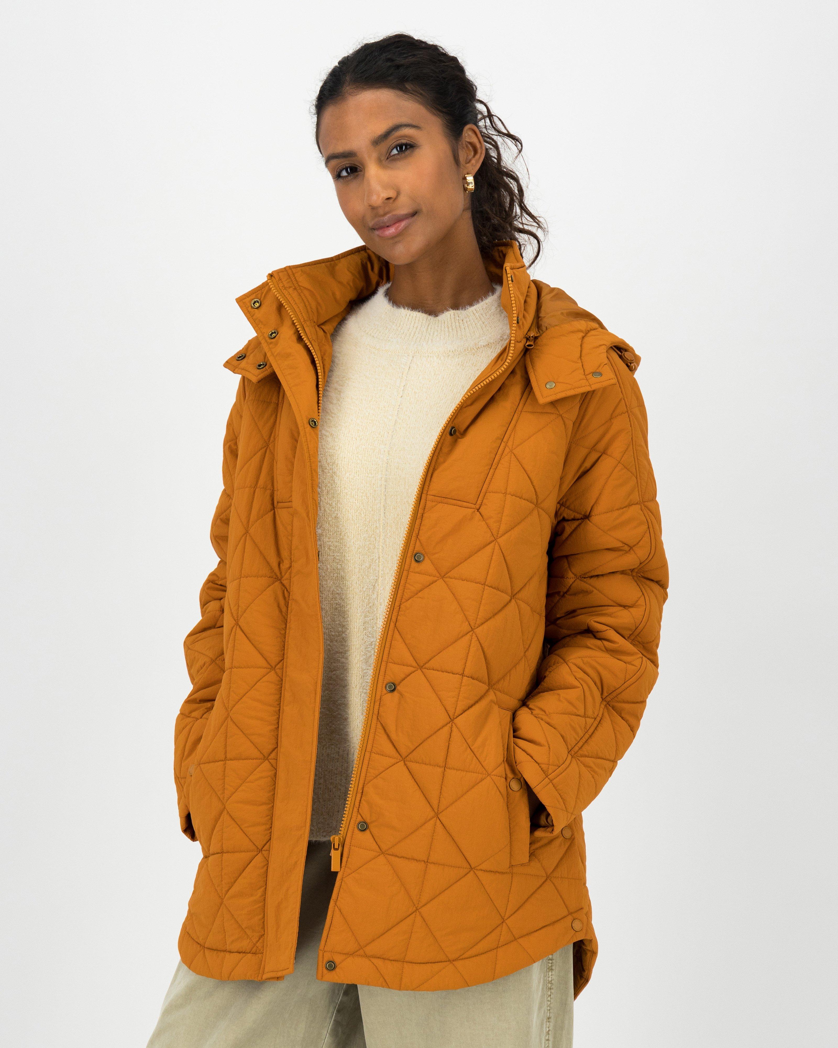 Rare Earth Women’s Pia Quilted Utility Jacket -  Rust