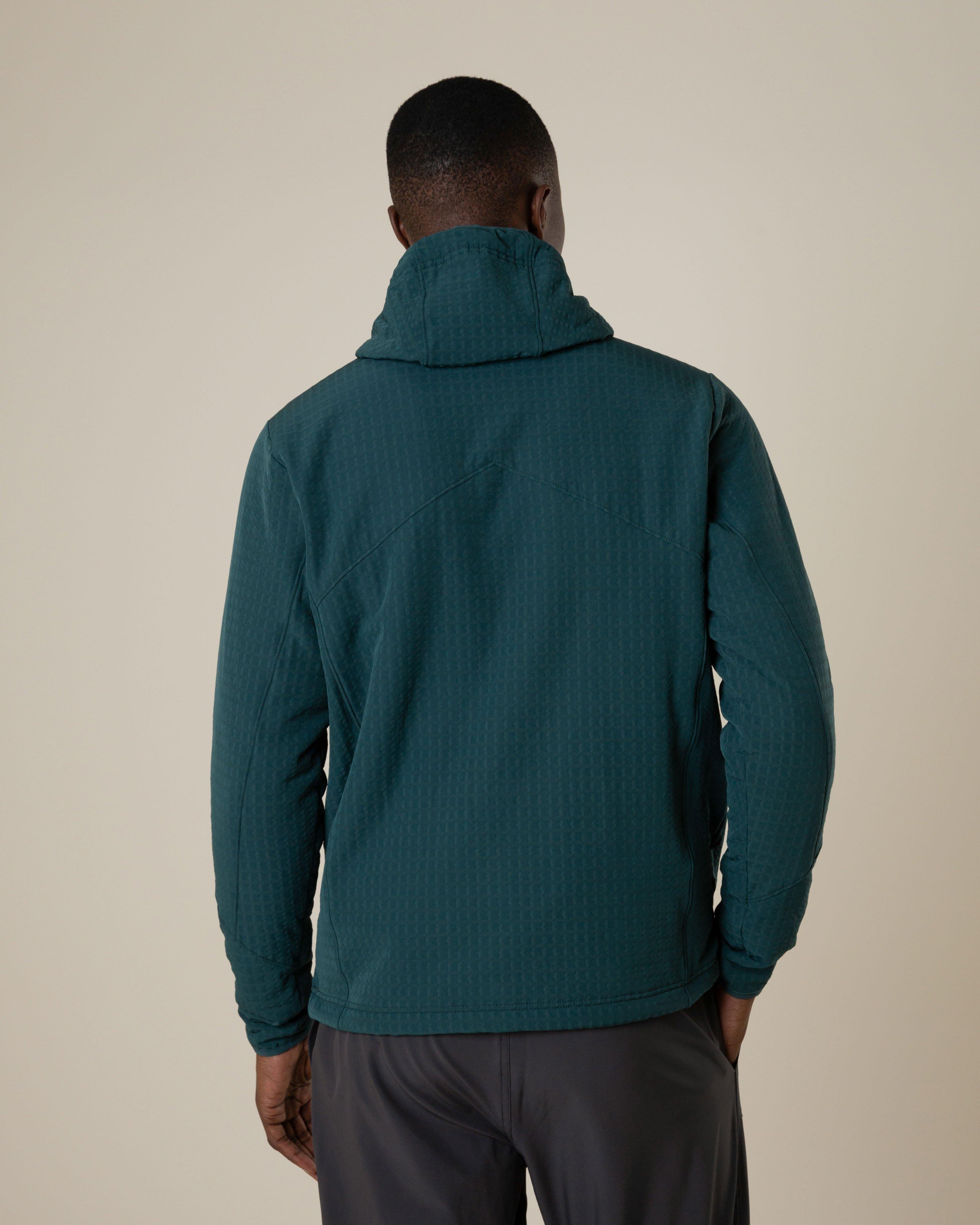 K-Way Men's Grid Hooded Fleece Jacket | Cape Union Mart