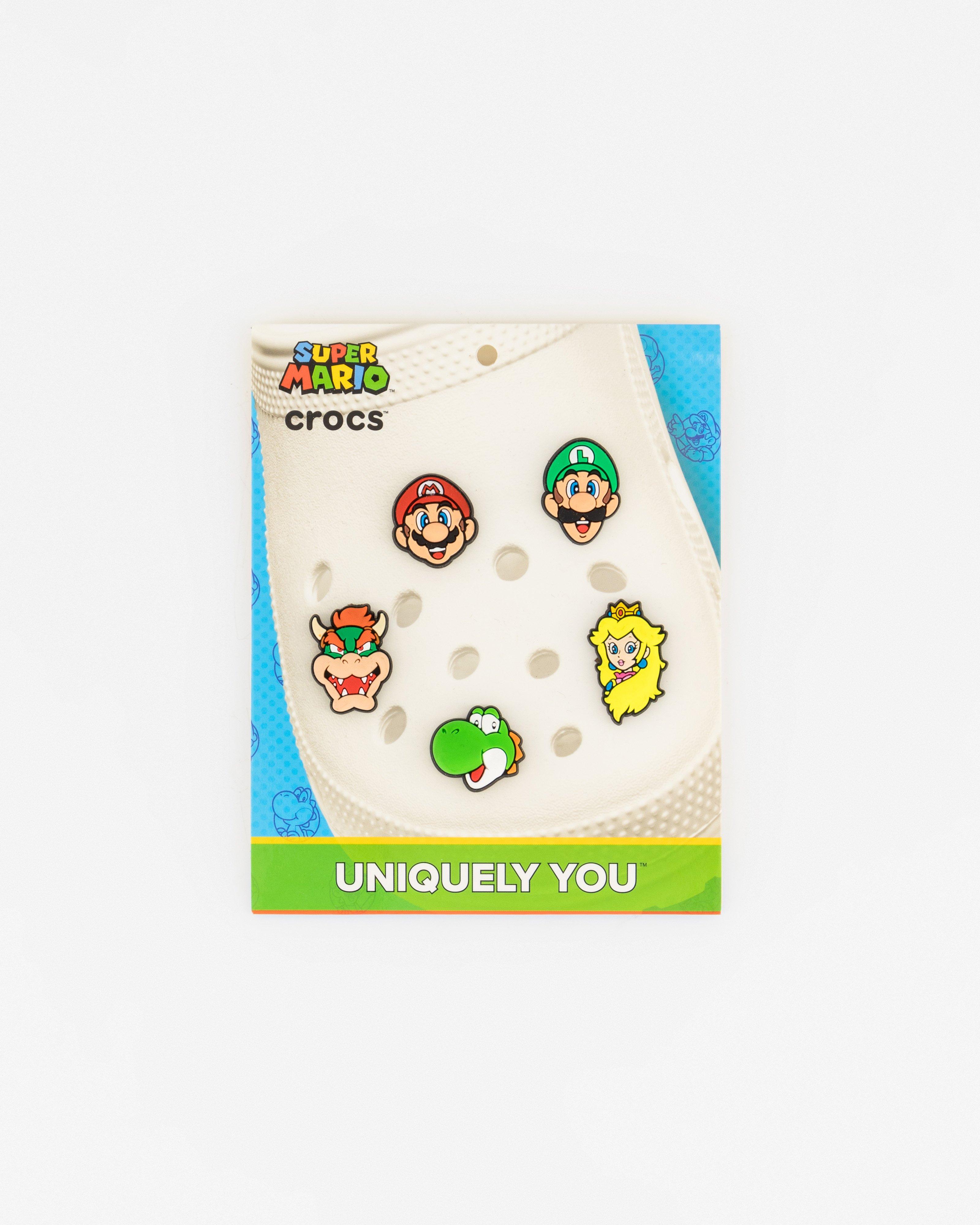 Unisex Crocs Super Mario Jibbitz™ 5-Pack -  Assorted