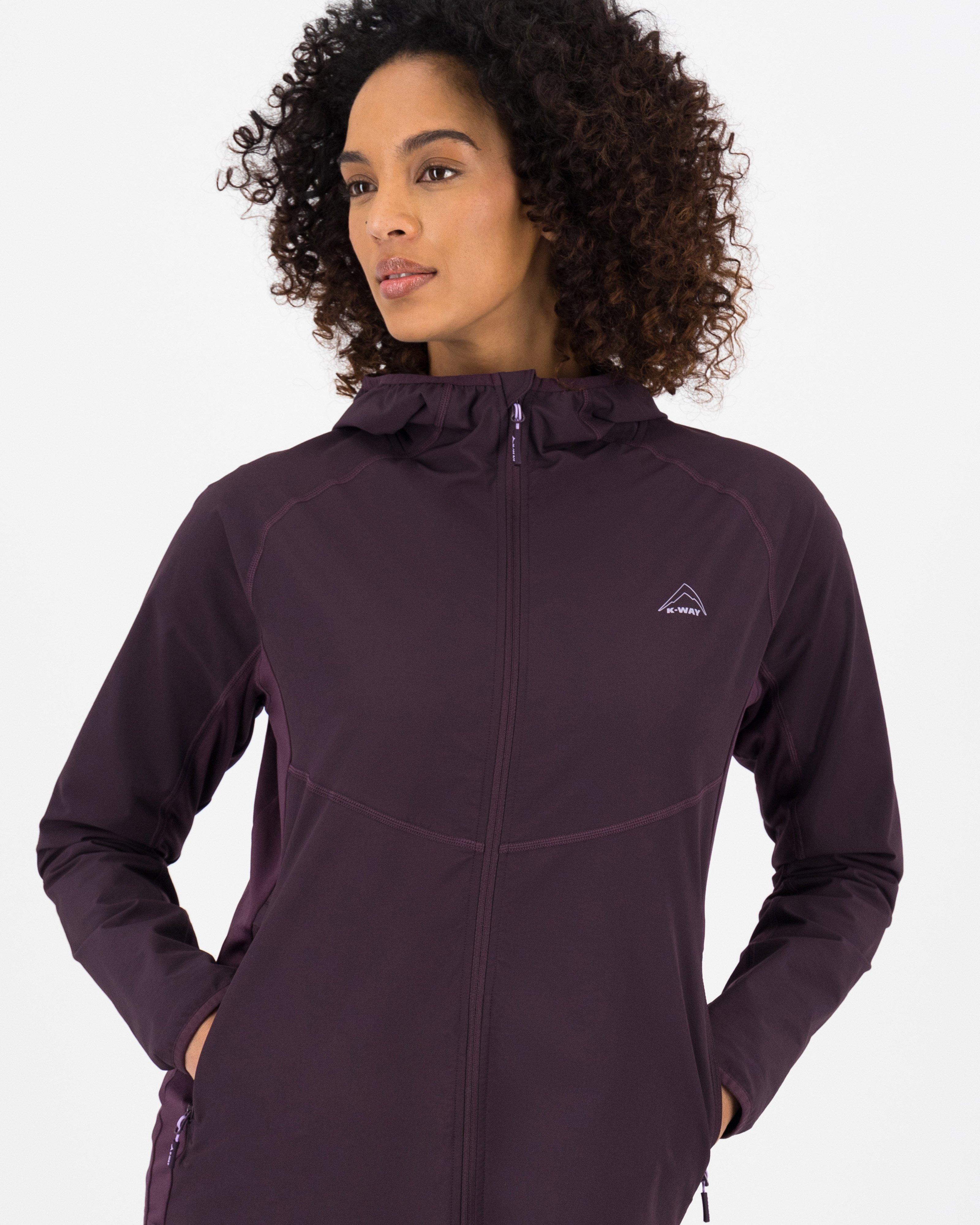 K-Way Women's Endurance Softshell Jacket -  Plum