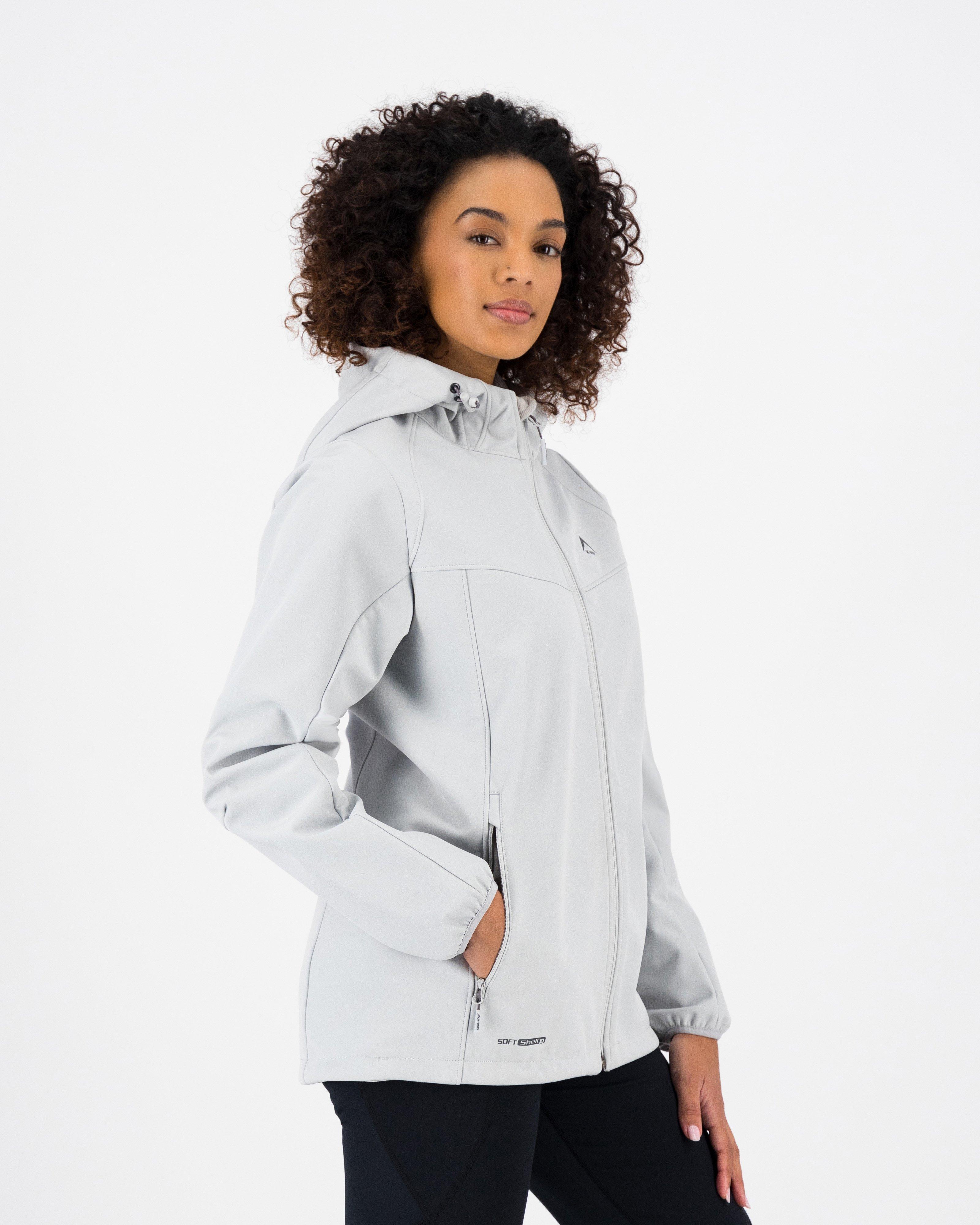 K-Way Women’s Kaelo Softshell Jacket  -  Silver