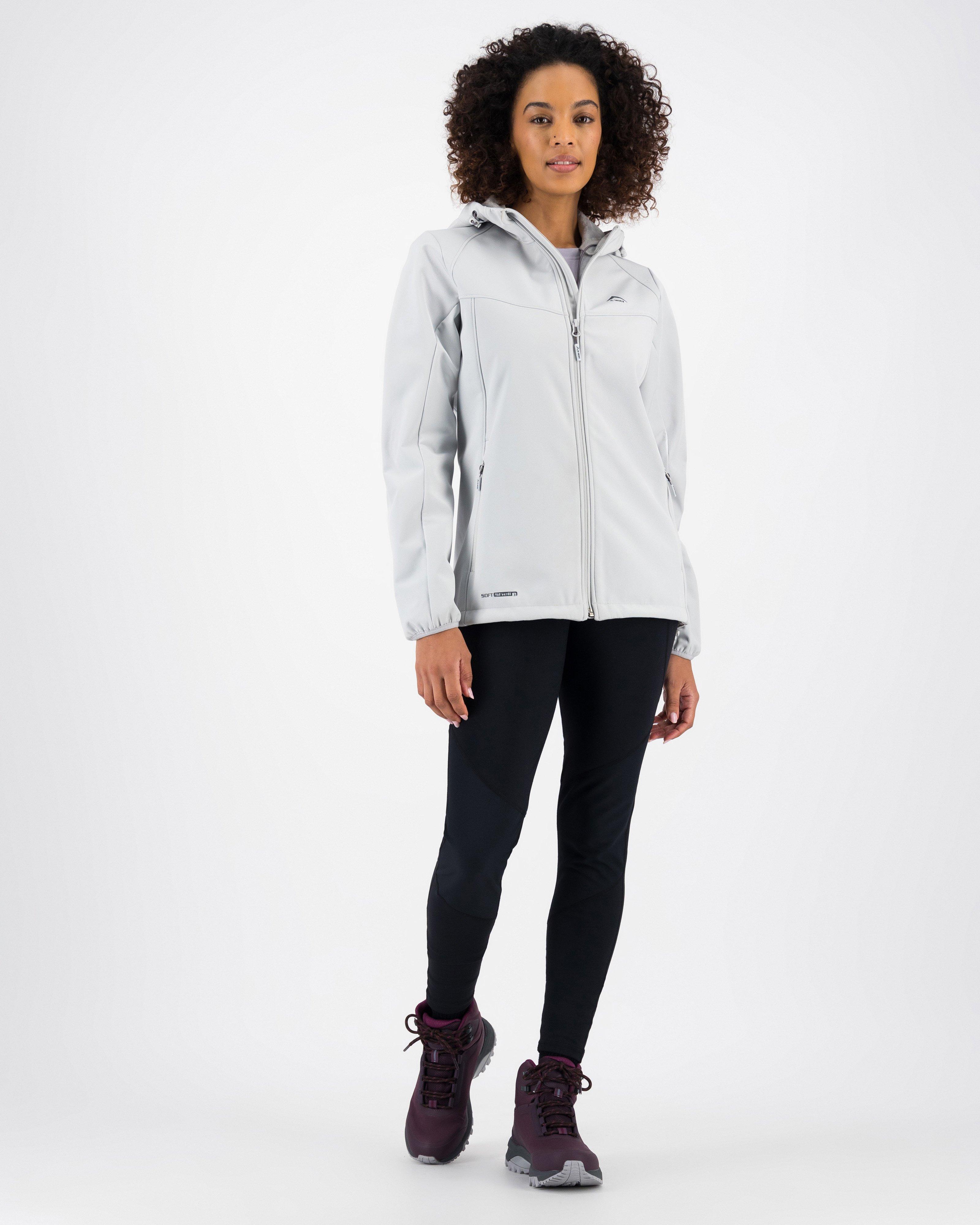 K-Way Women’s Kaelo Softshell Jacket  -  Silver