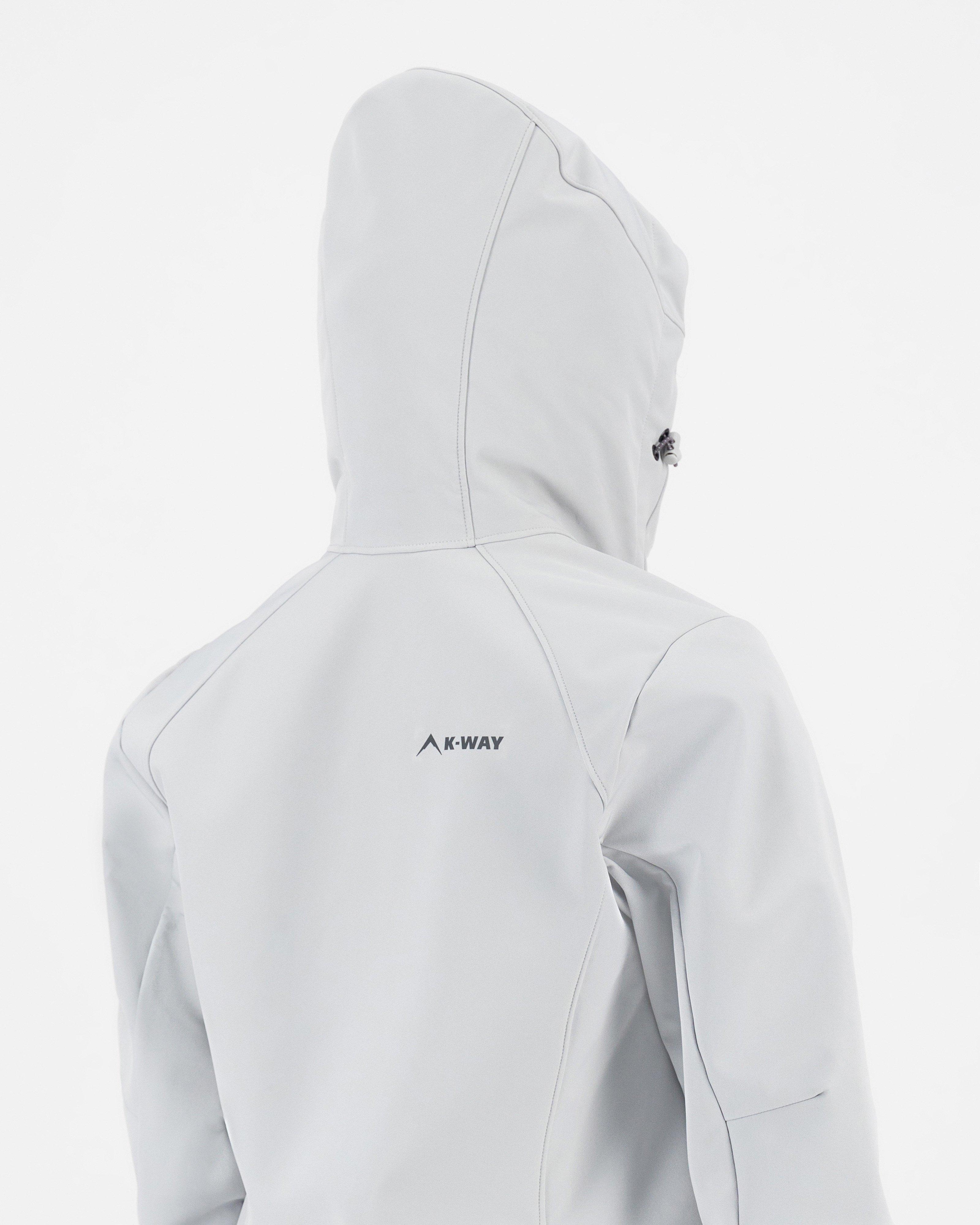 K-Way Women’s Kaelo Softshell Jacket  -  Silver