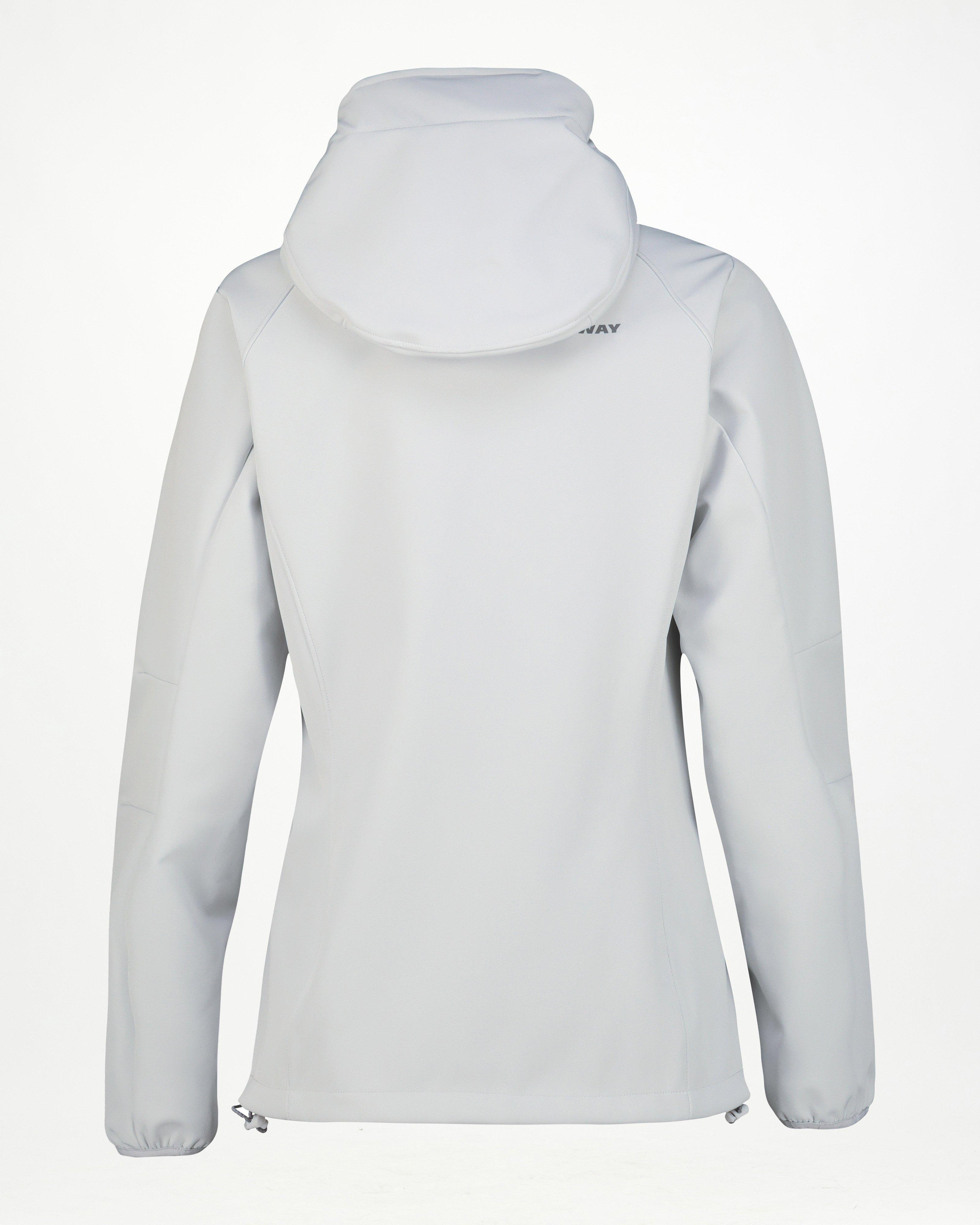 K-Way Women’s Kaelo Softshell Jacket  -  Silver