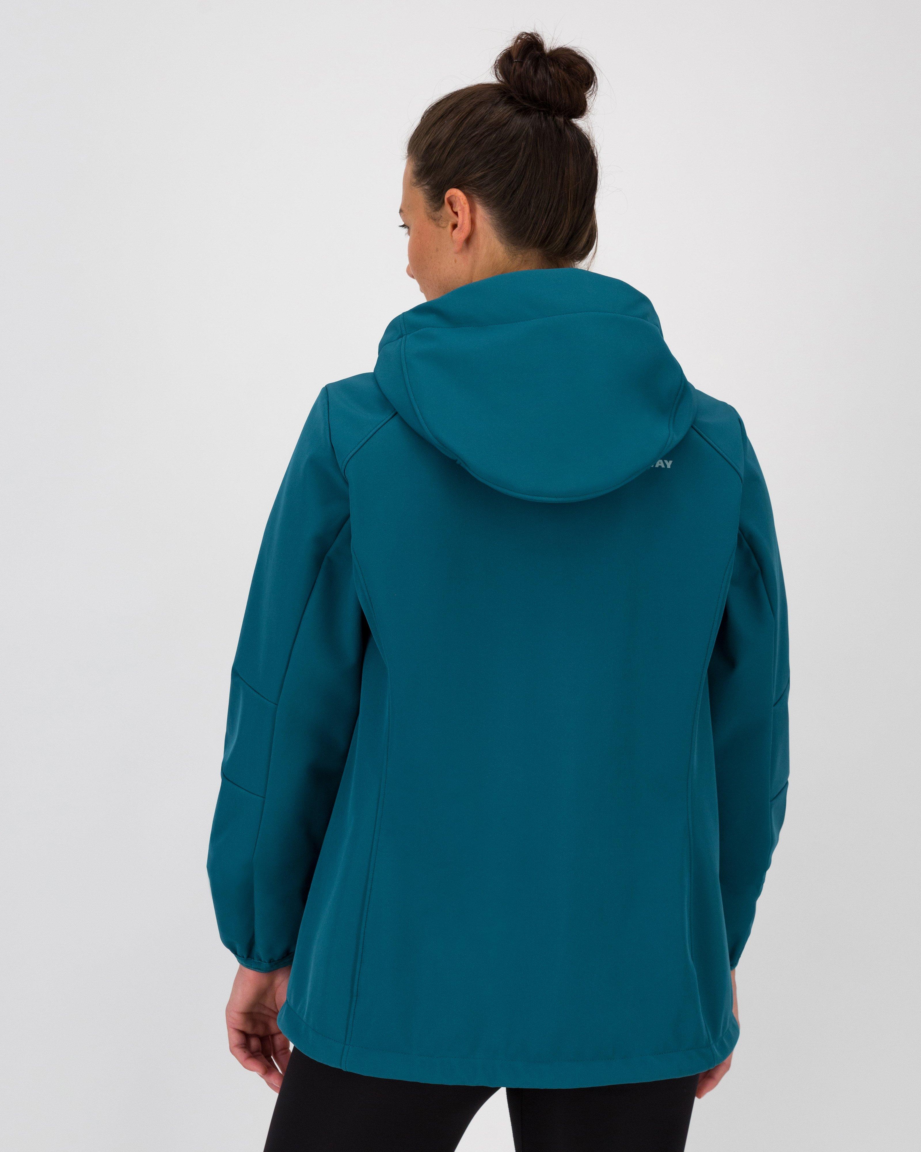 K-Way Women’s Kaelo Softshell Jacket  -  Teal