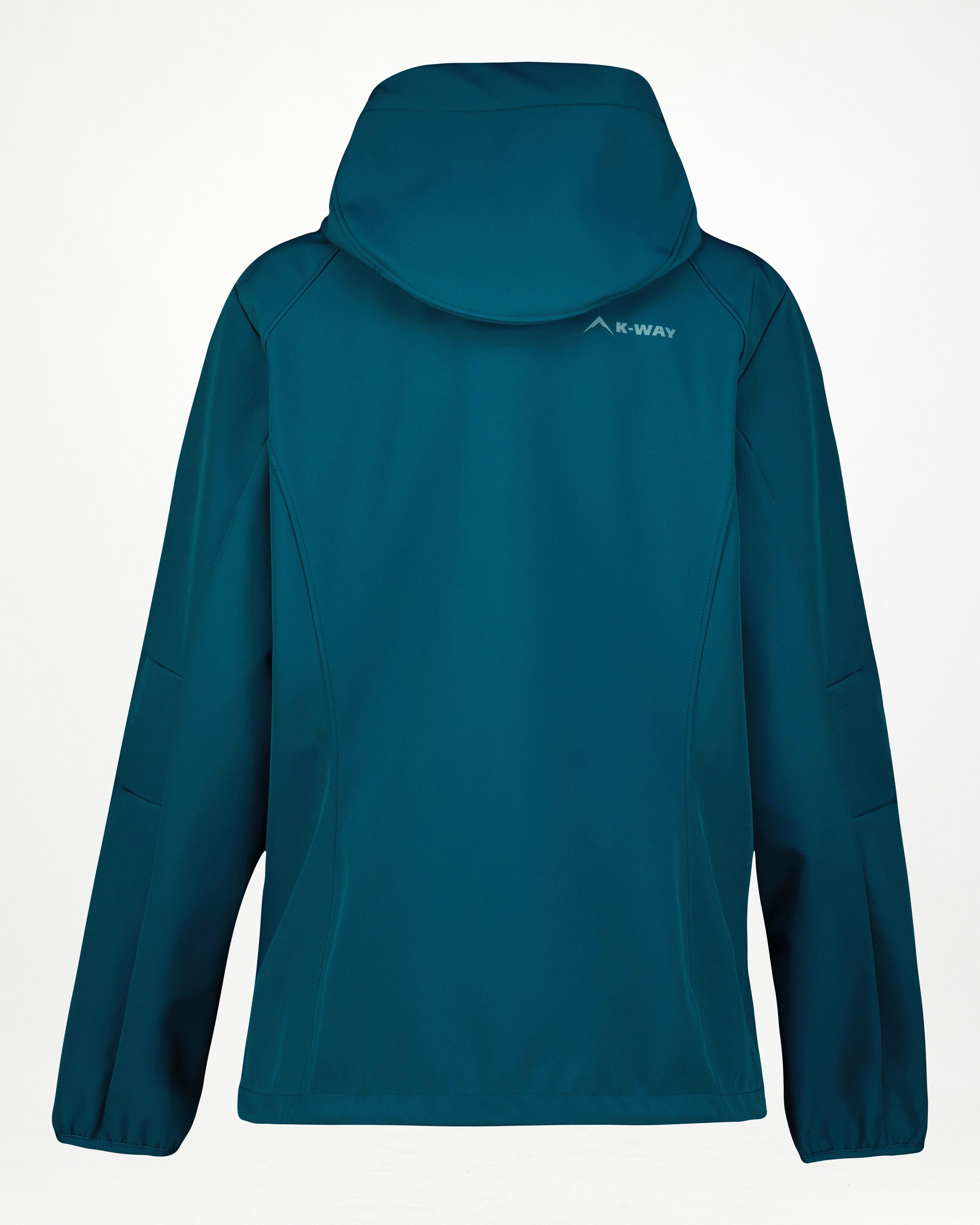 K-Way Women’s Kaelo Softshell Jacket  -  Teal