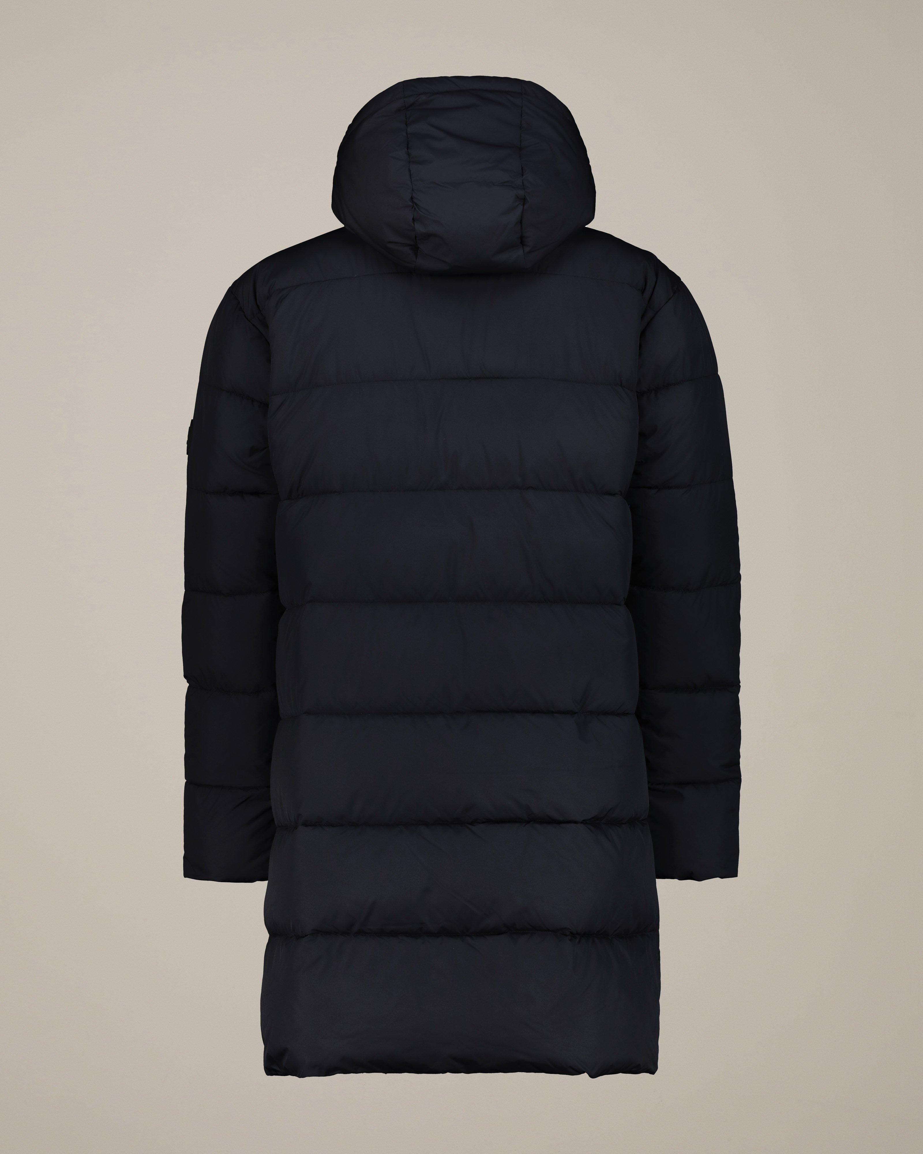 K-Way Men’s Huxley 2.0 Longline Puffer Jacket -  Black