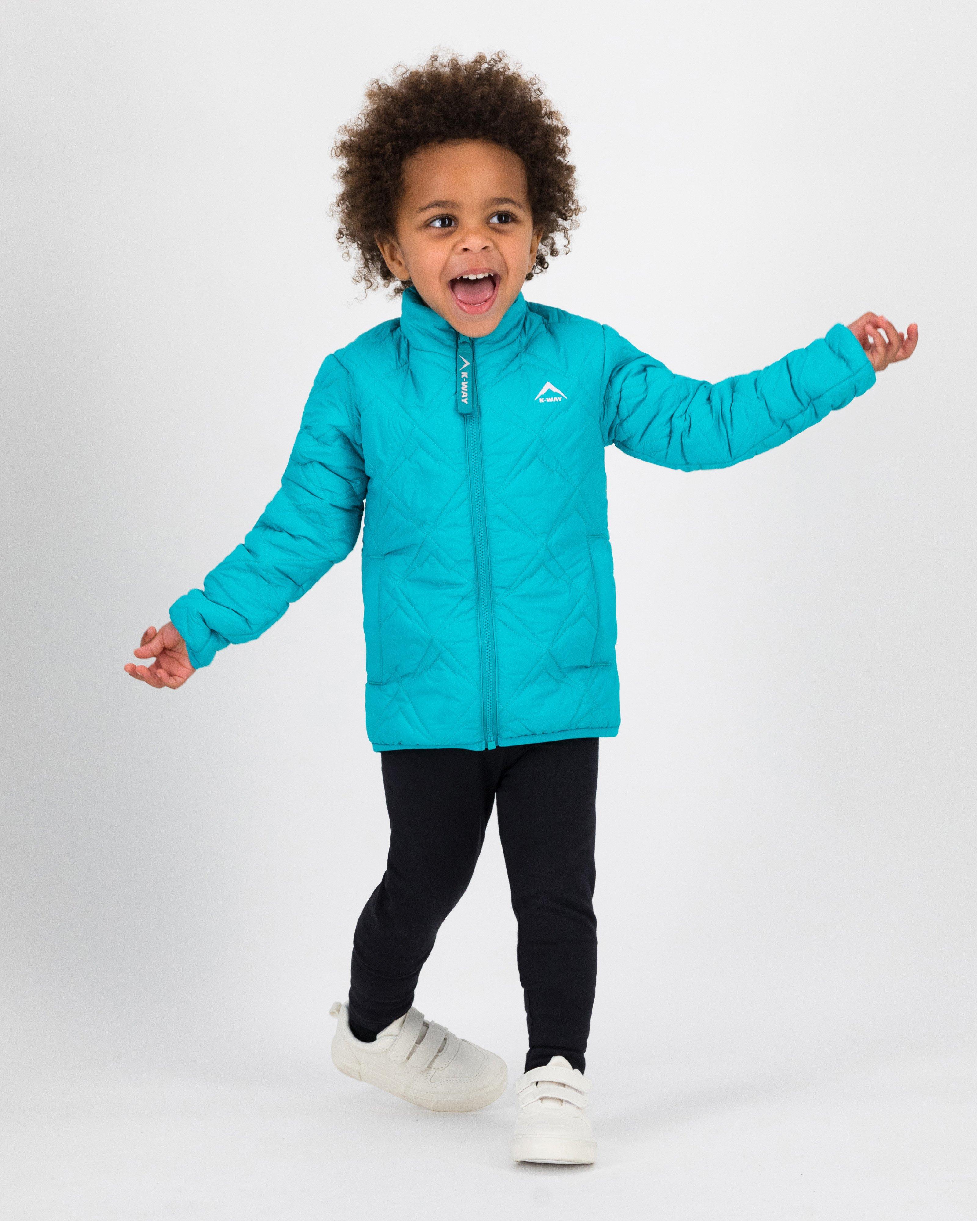 K-Way Kids Peak Insulated Jacket -  Teal