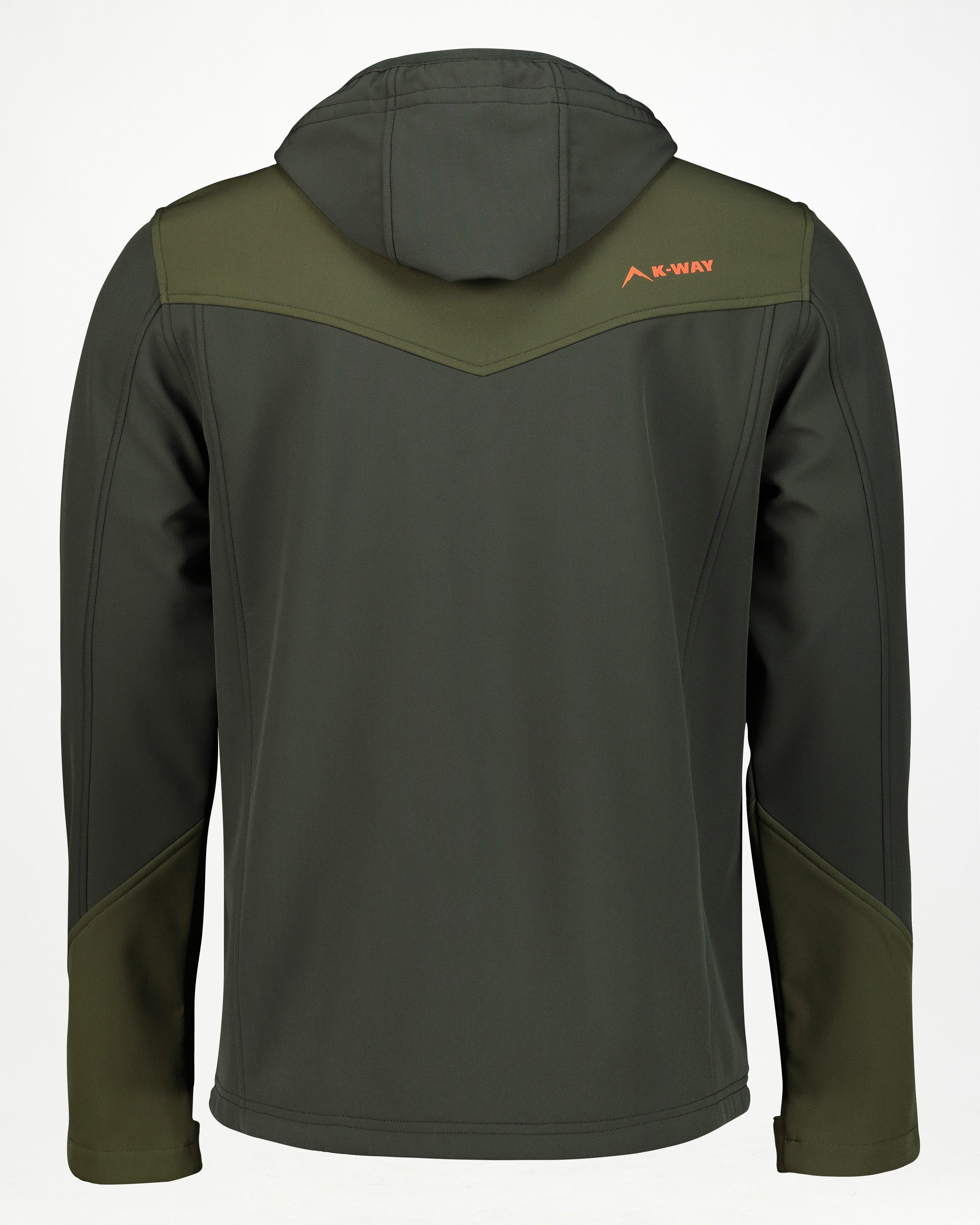 K-Way Bi Color Full Zipped Hoodie