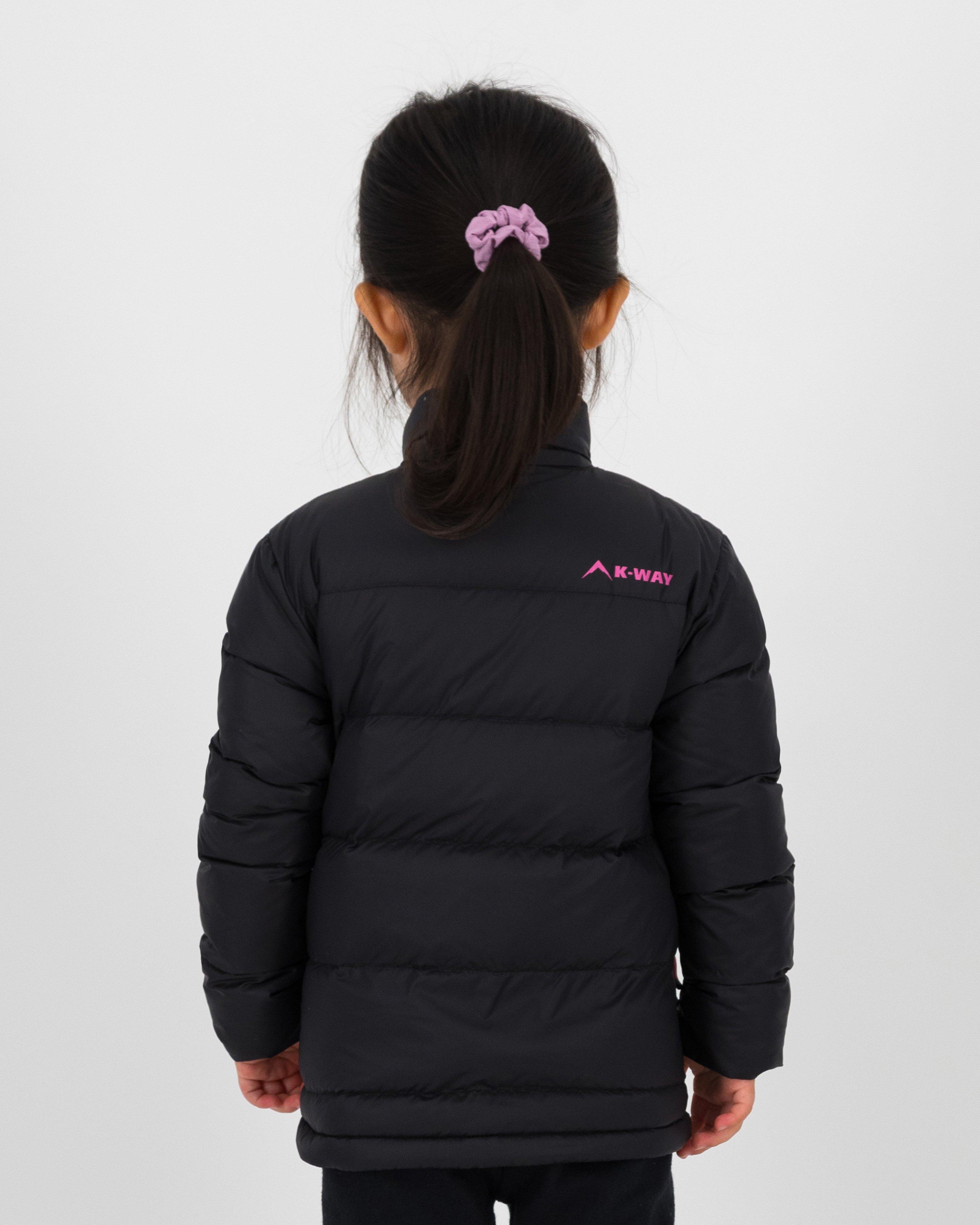 K-Way Kids Phoenix Down Puffer Jacket -  Black