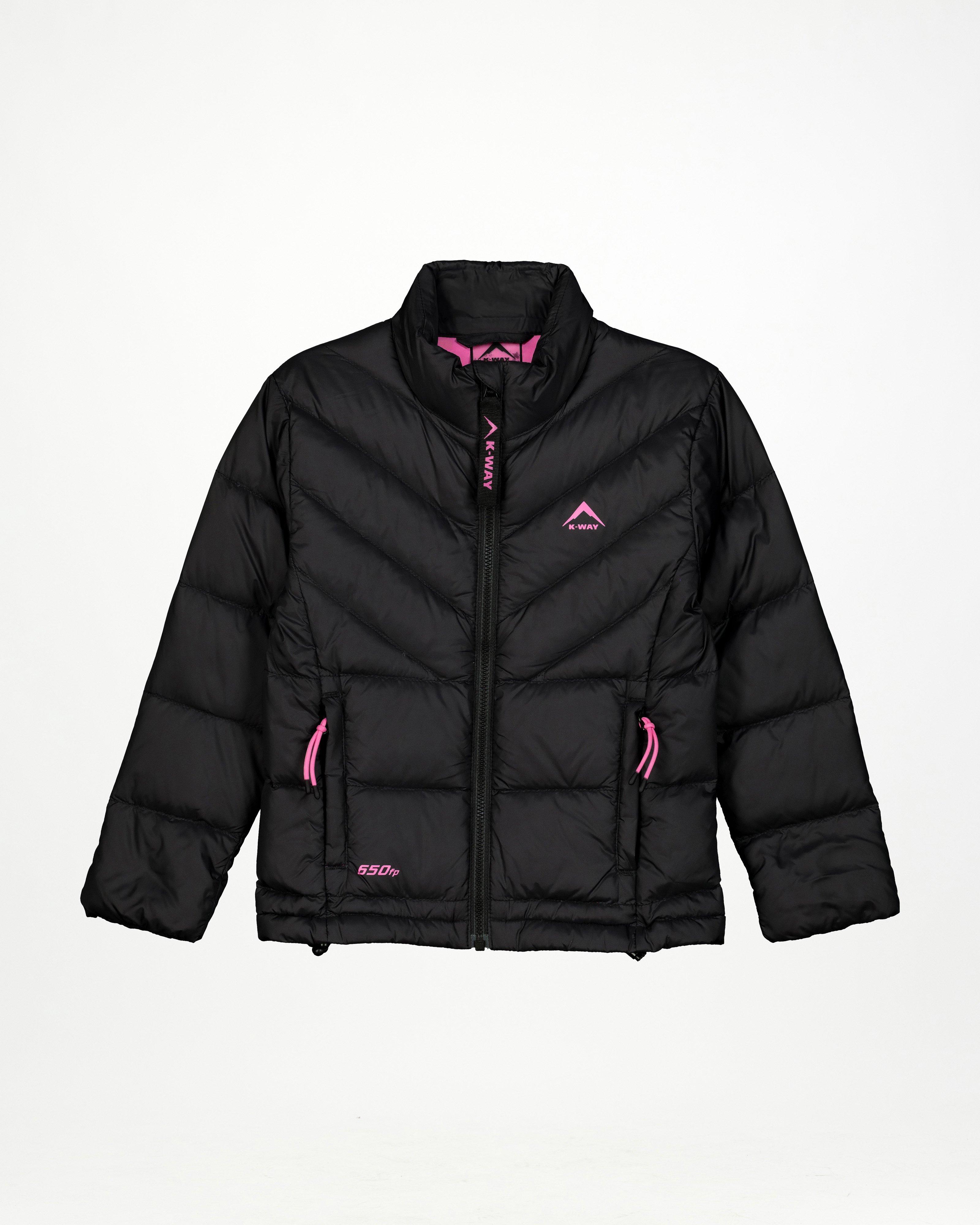 K-Way Kids Phoenix Down Puffer Jacket -  Black