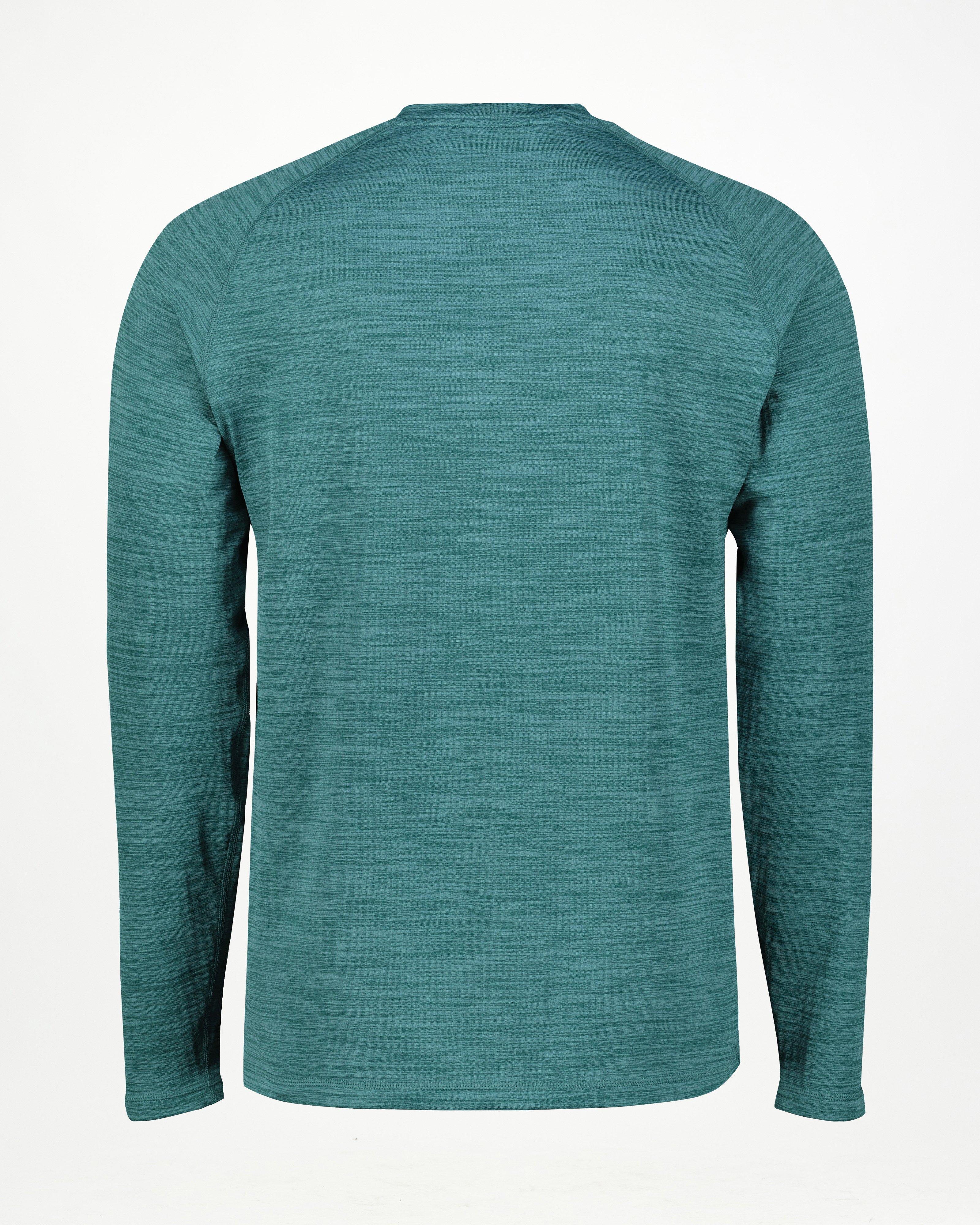 K-Way Men’s Harper 2.0 Crewneck Fleece Top -  Green