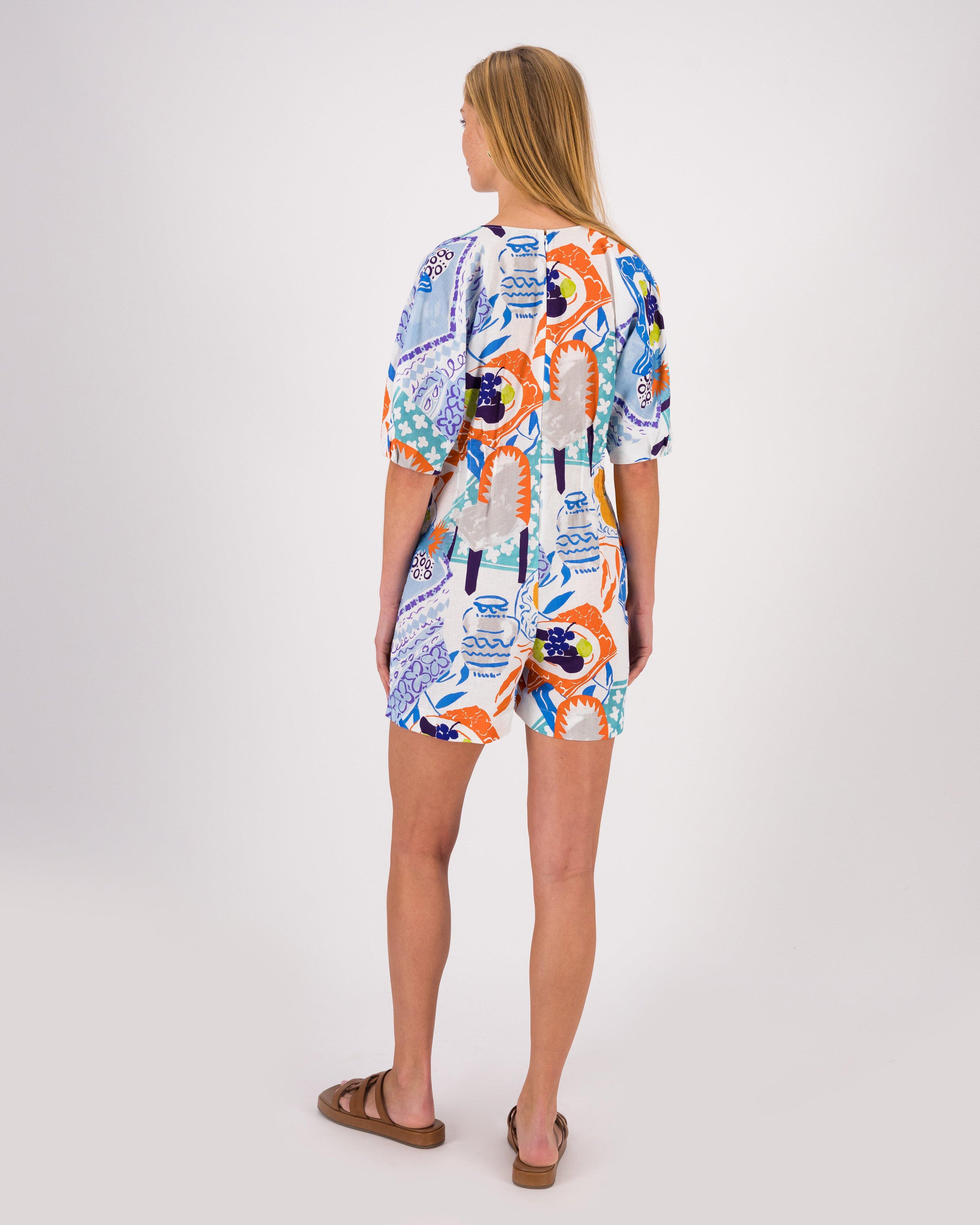 Lebo Printed Playsuit -  Assorted