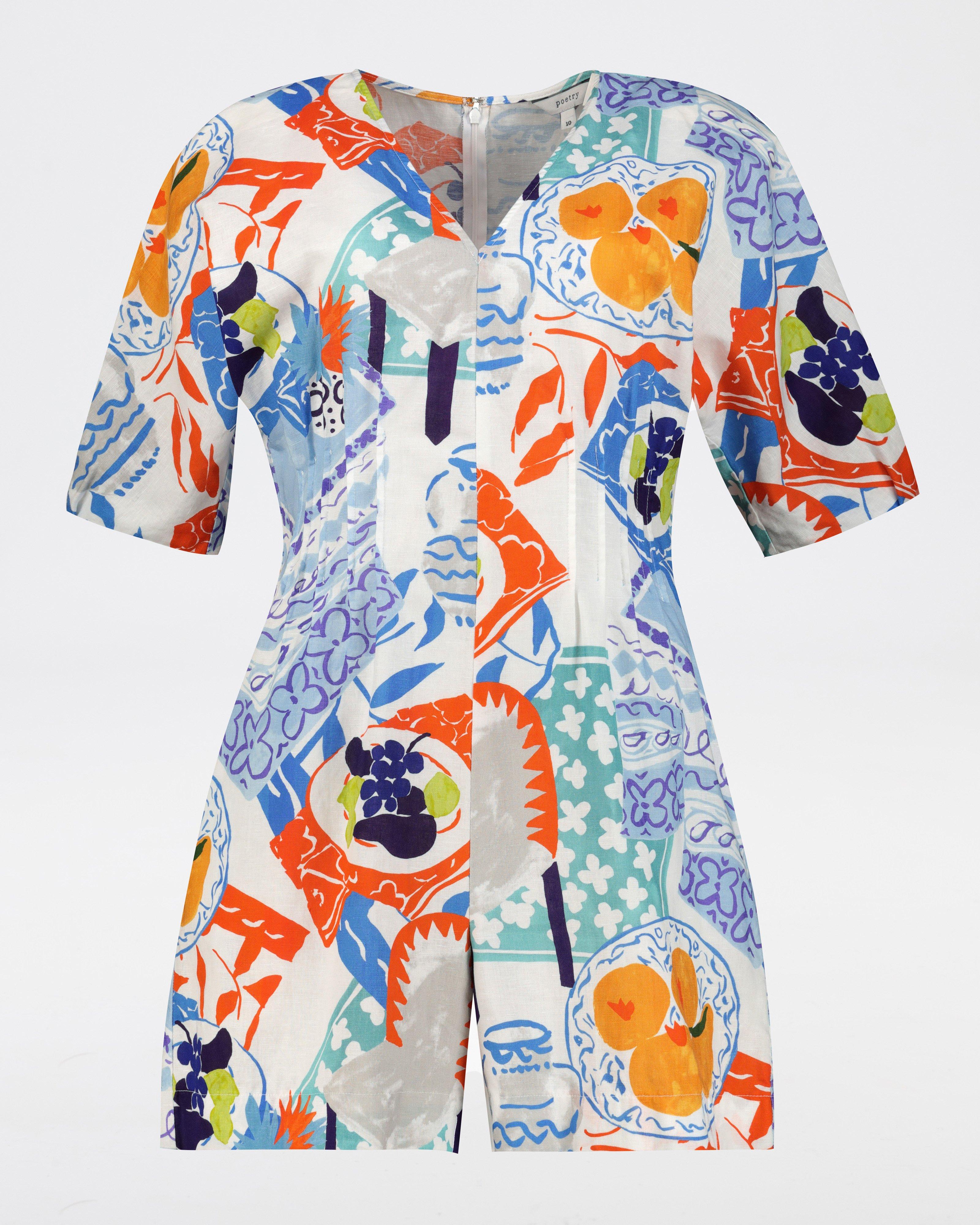 Lebo Printed Playsuit -  Assorted