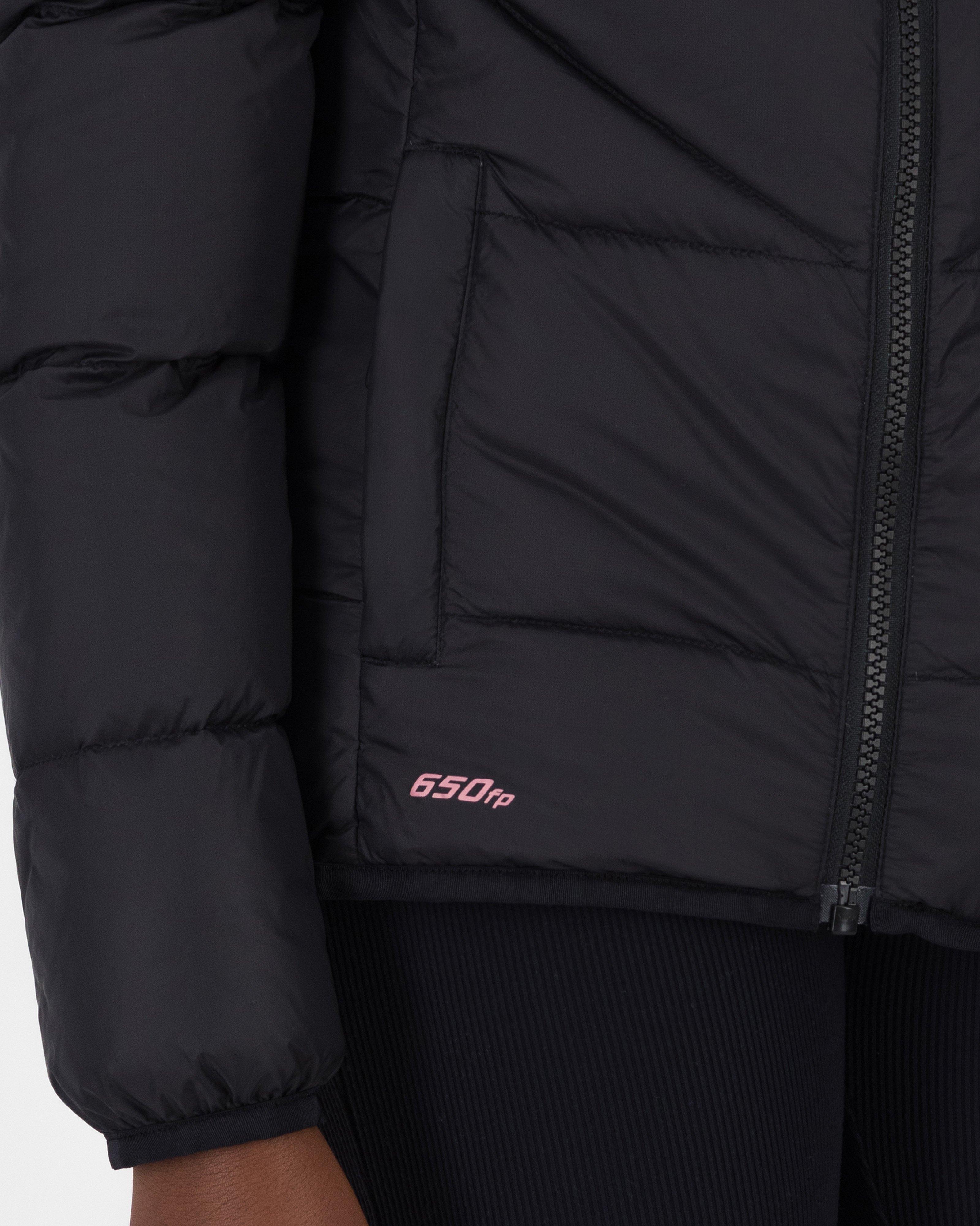 K-Way Youth Holly Down Puffer Jacket  -  Black