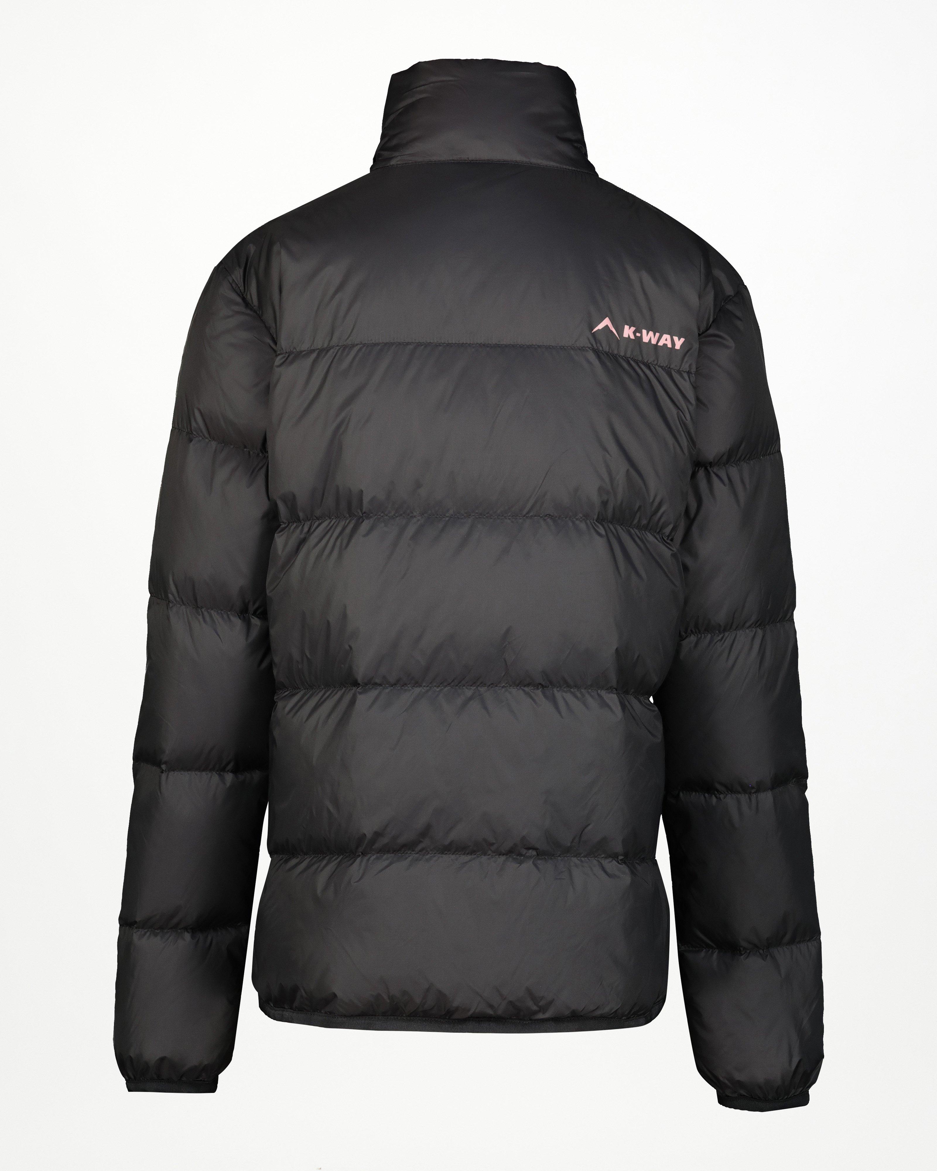 K-Way Youth Holly Down Puffer Jacket  -  Black