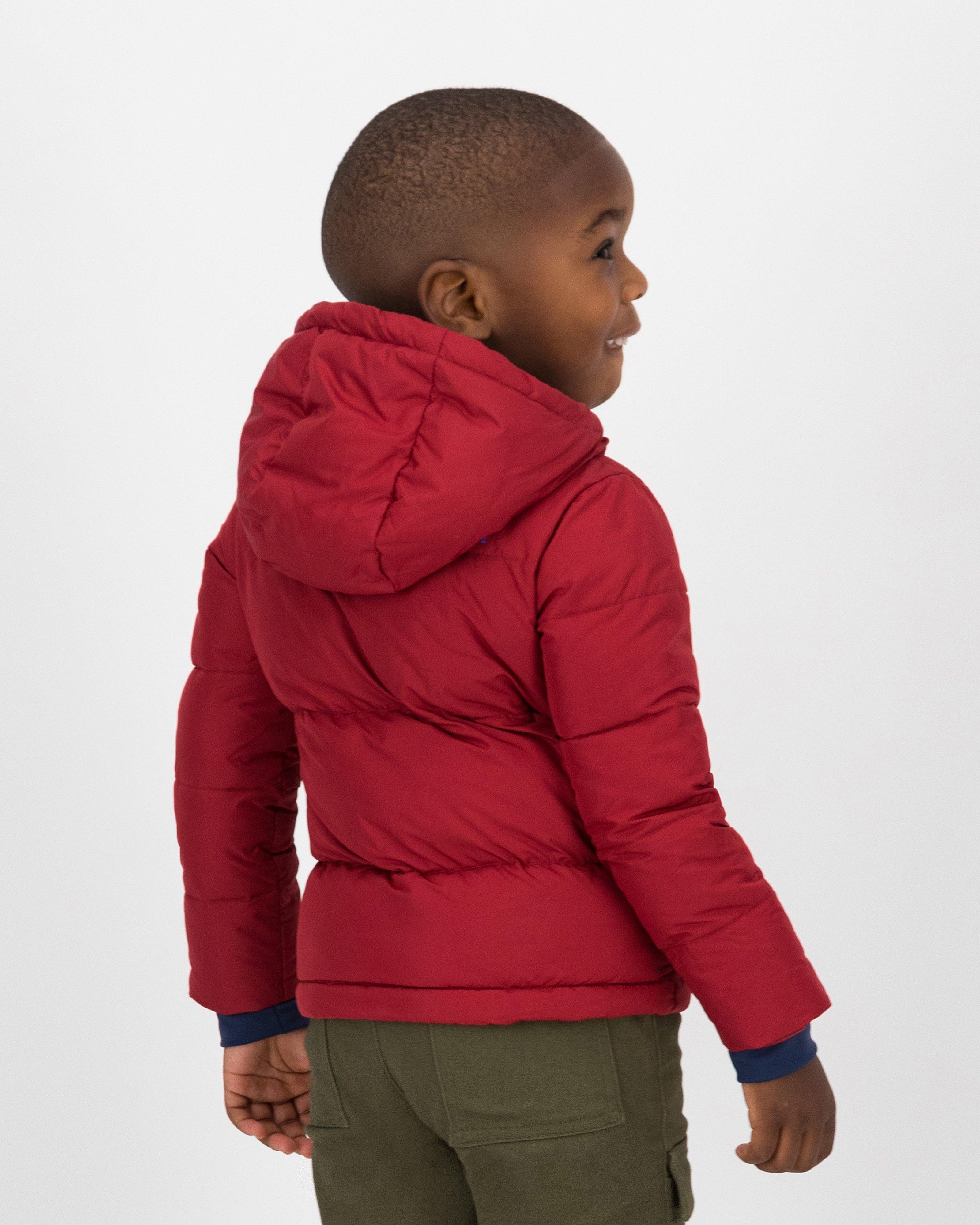 K-Way Kids Rowan Wide Channel Jacket -  Red