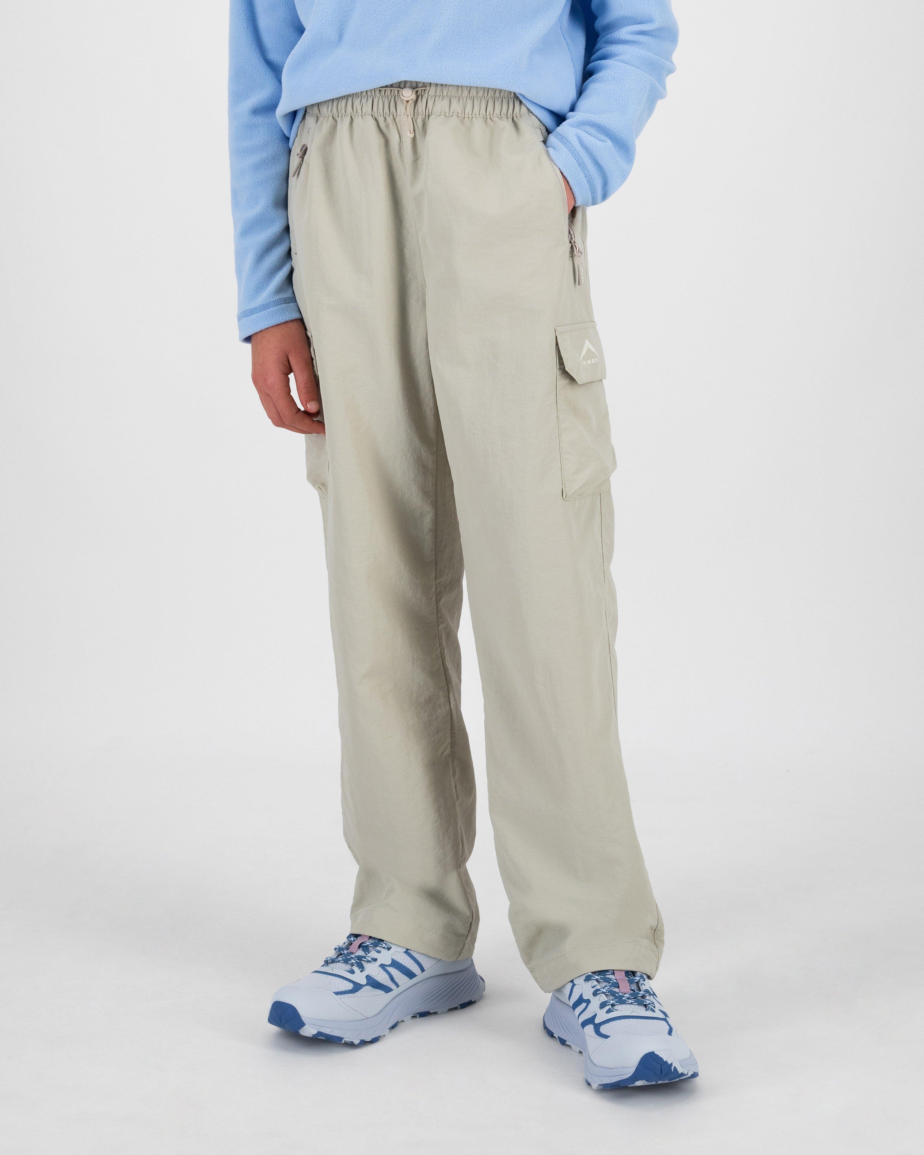 K-Way Youth Leak Y2K Cargo Pants -  Stone