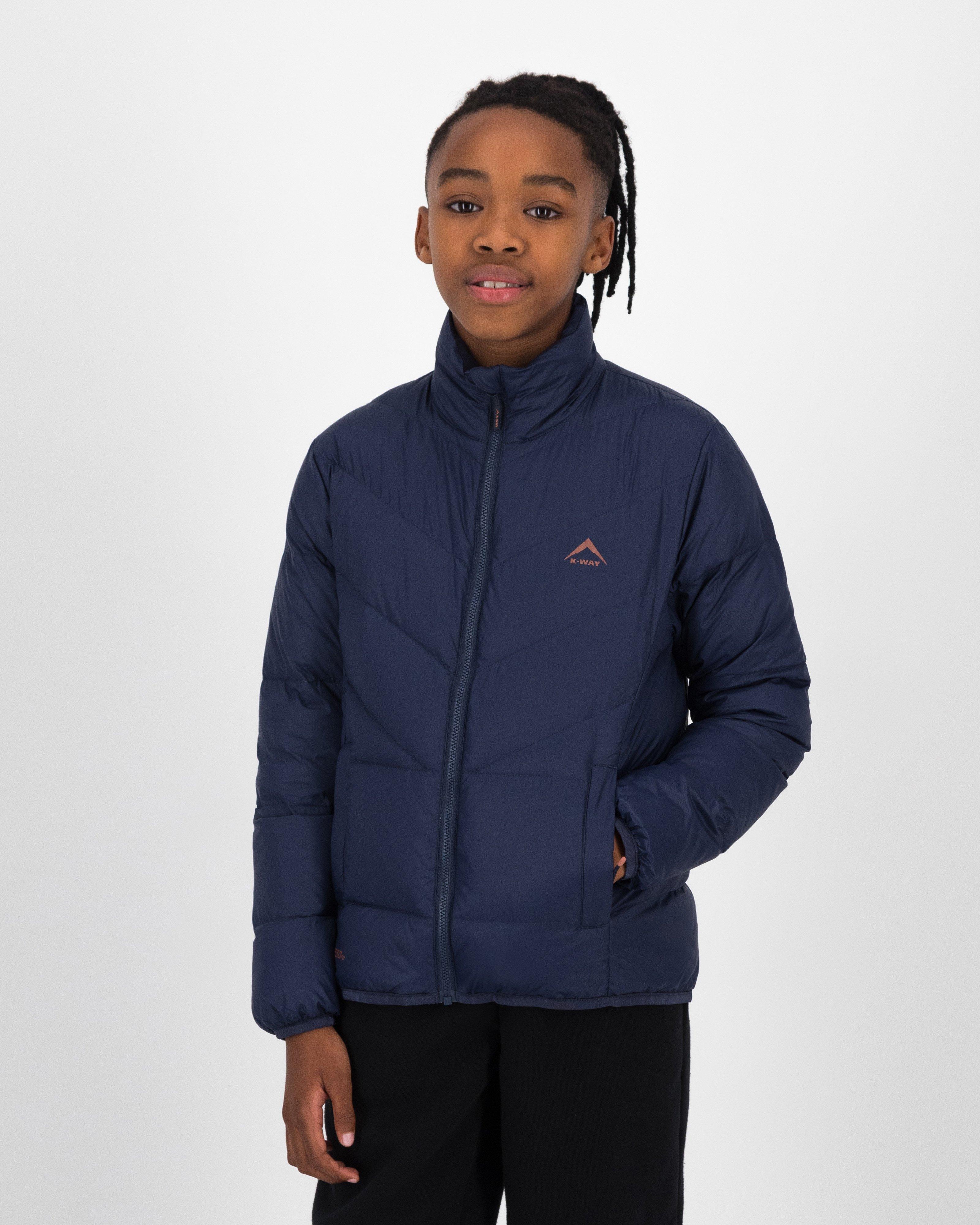 K Way Youth Bailly Down Puffer Jacket Cape Union Mart